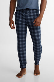 Duos futés, Pantalon pyjama en Moss, 2/40$ - Homme && BLEU MULTI
