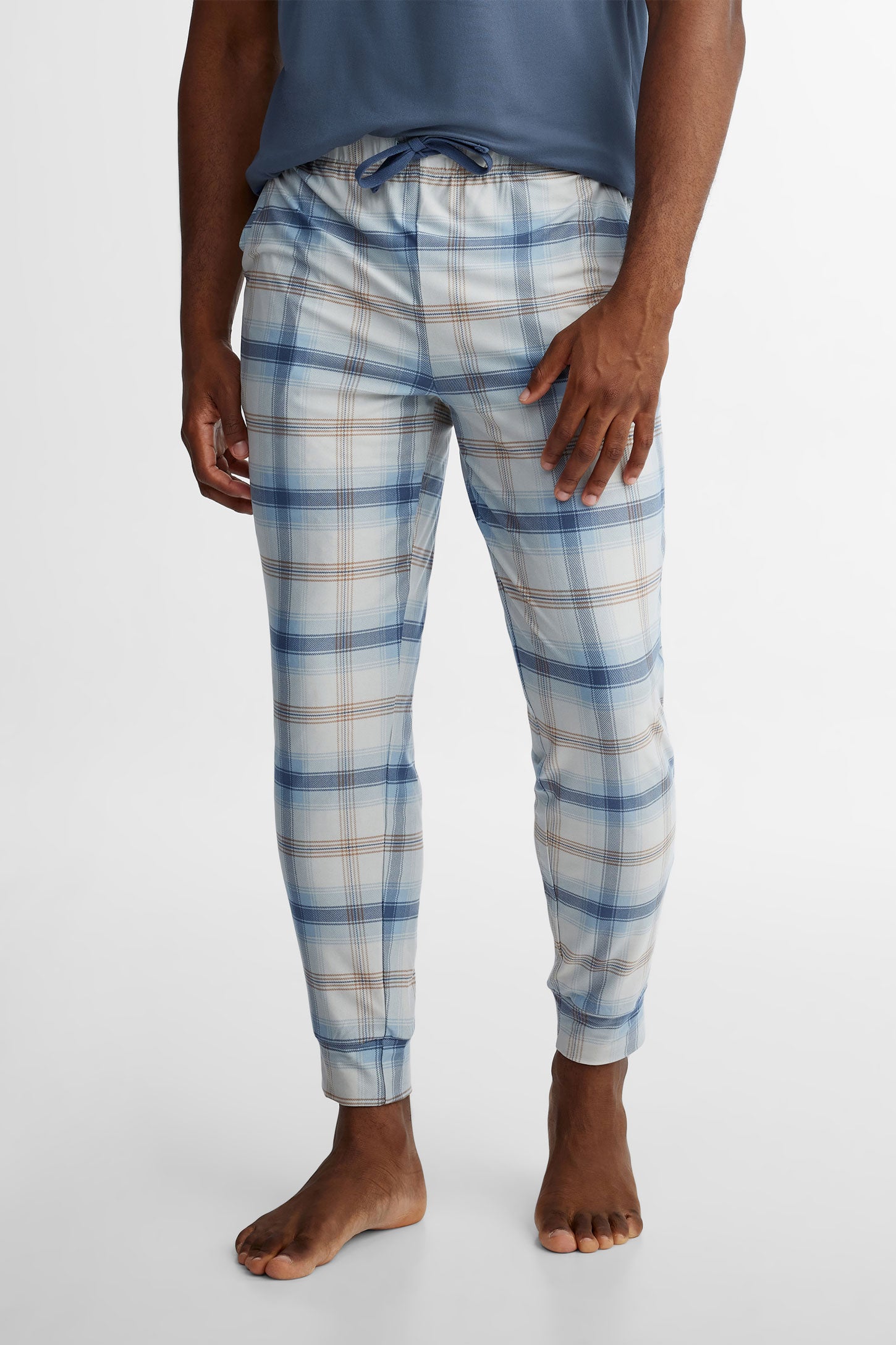 Duos futés, Pantalon pyjama en Moss, 2/40$ - Homme && CHARBON/MULTI