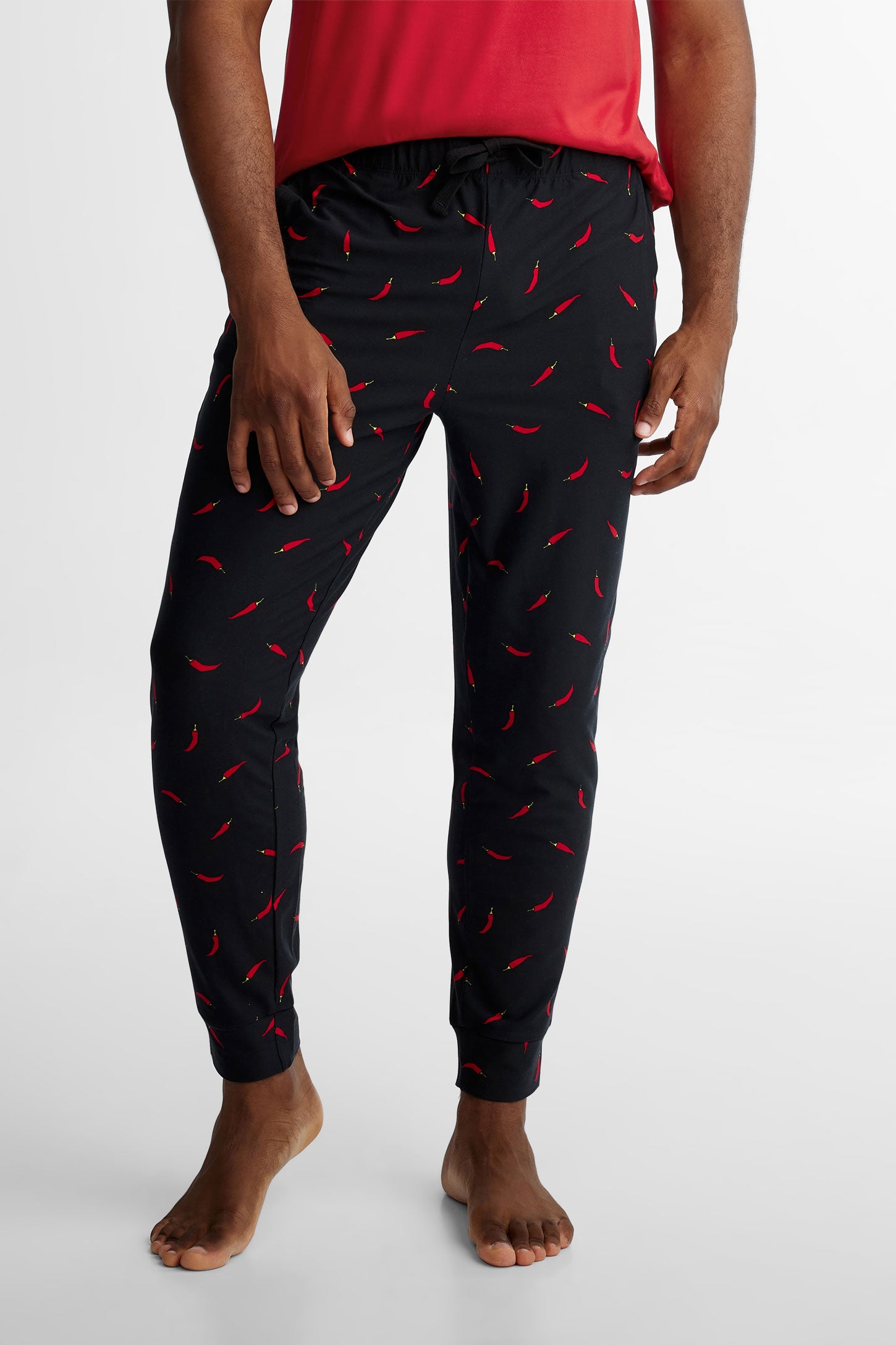 Duos futés, Pantalon pyjama en Moss, 2/40$ - Homme && NOIR/MULTI