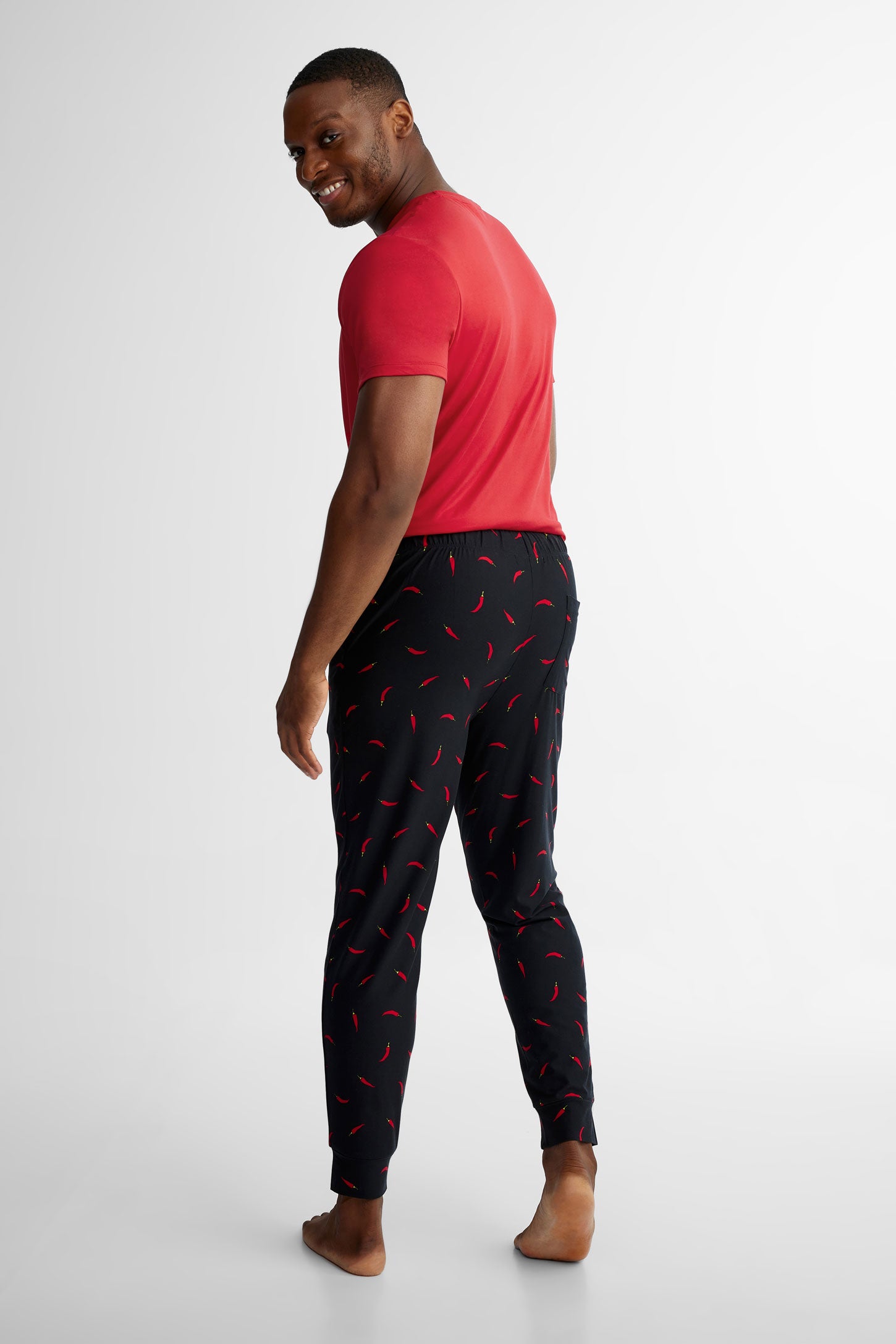 Duos futés, Pantalon pyjama en Moss, 2/40$ - Homme && NOIR/MULTI