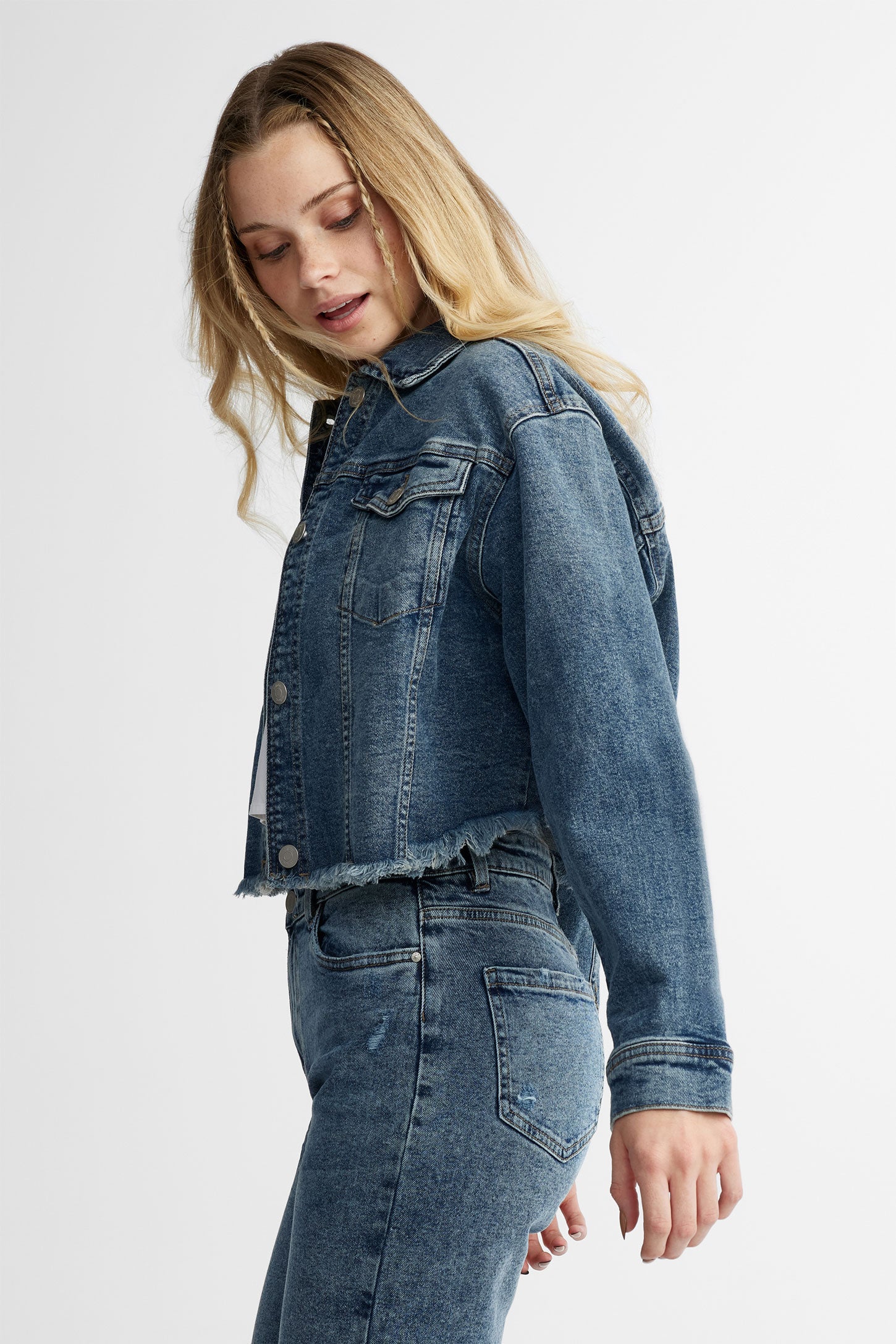 New model deals jeans jacket