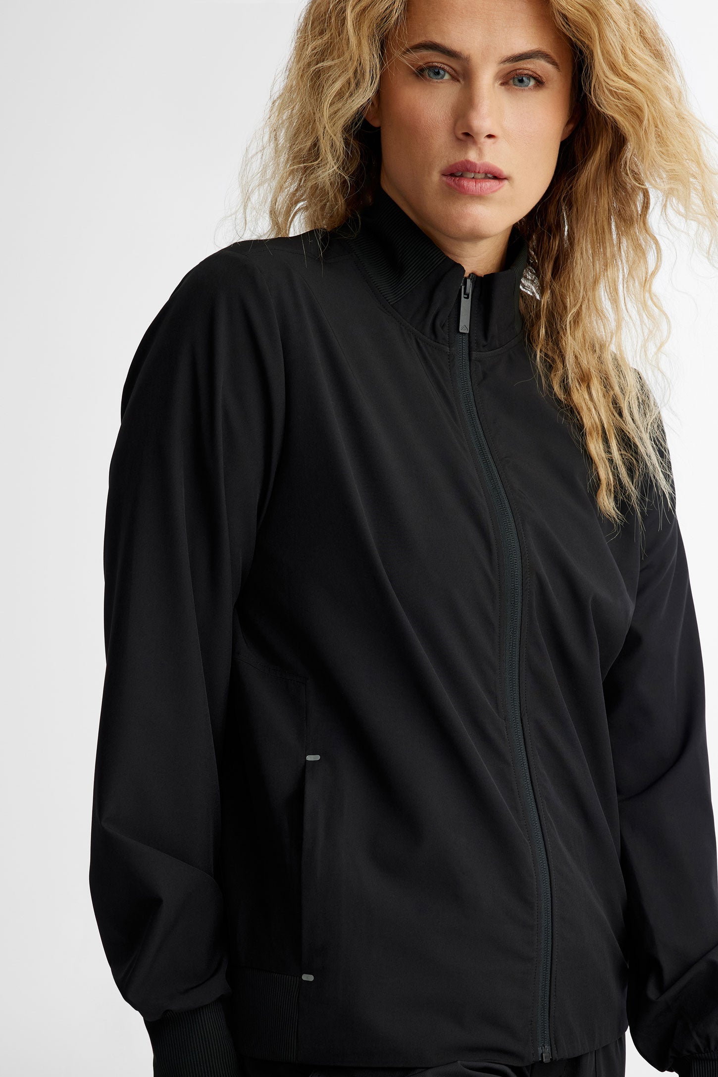 Veste col montant BM - Femme && NOIR