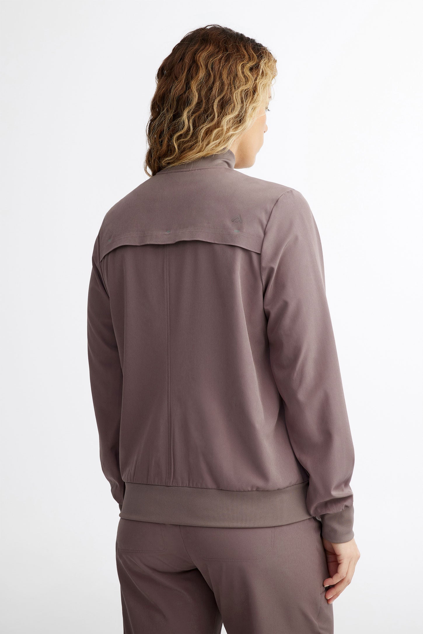 Veste col montant BM - Femme && MAUVE