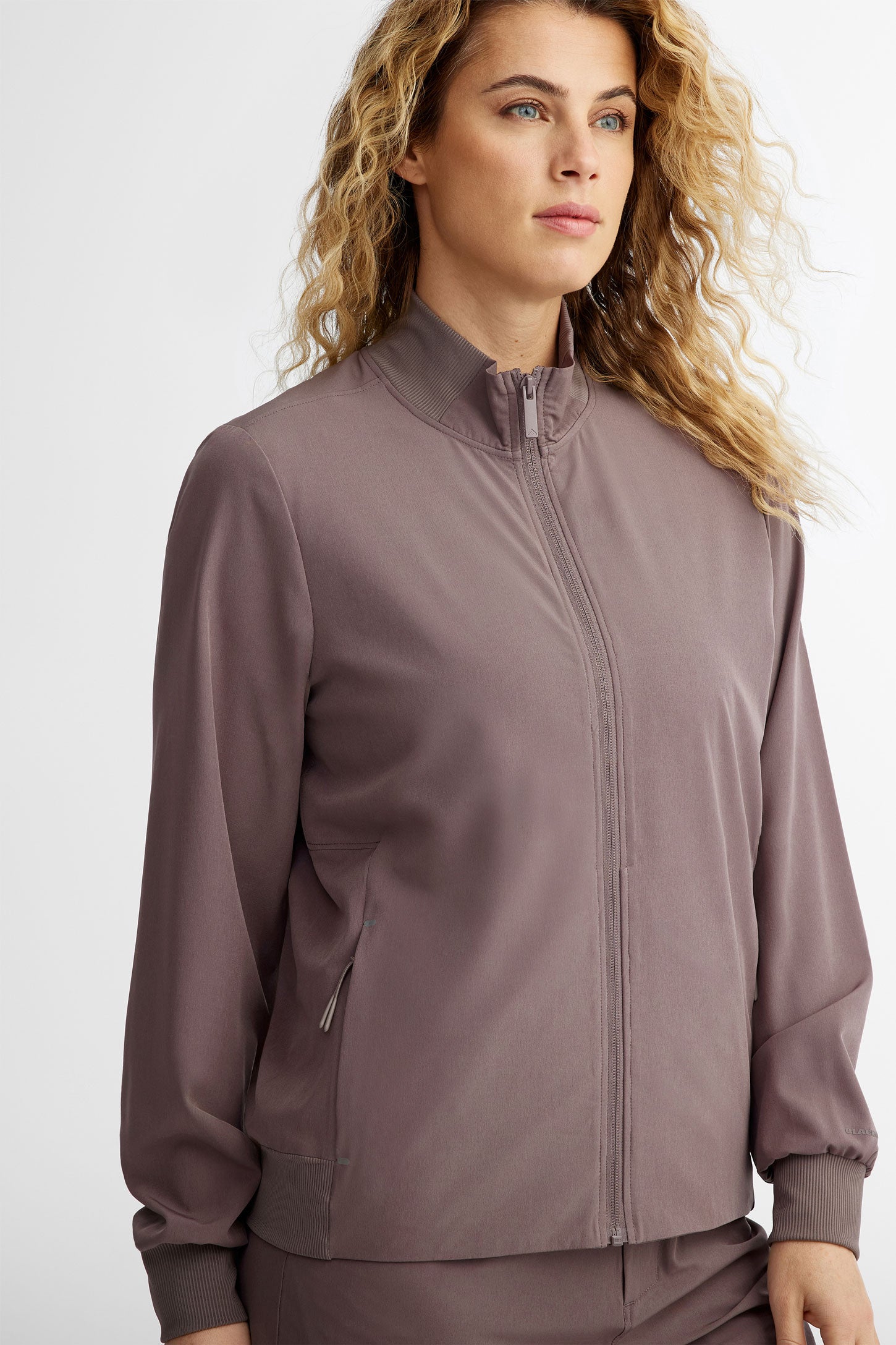 Veste col montant BM - Femme && MAUVE