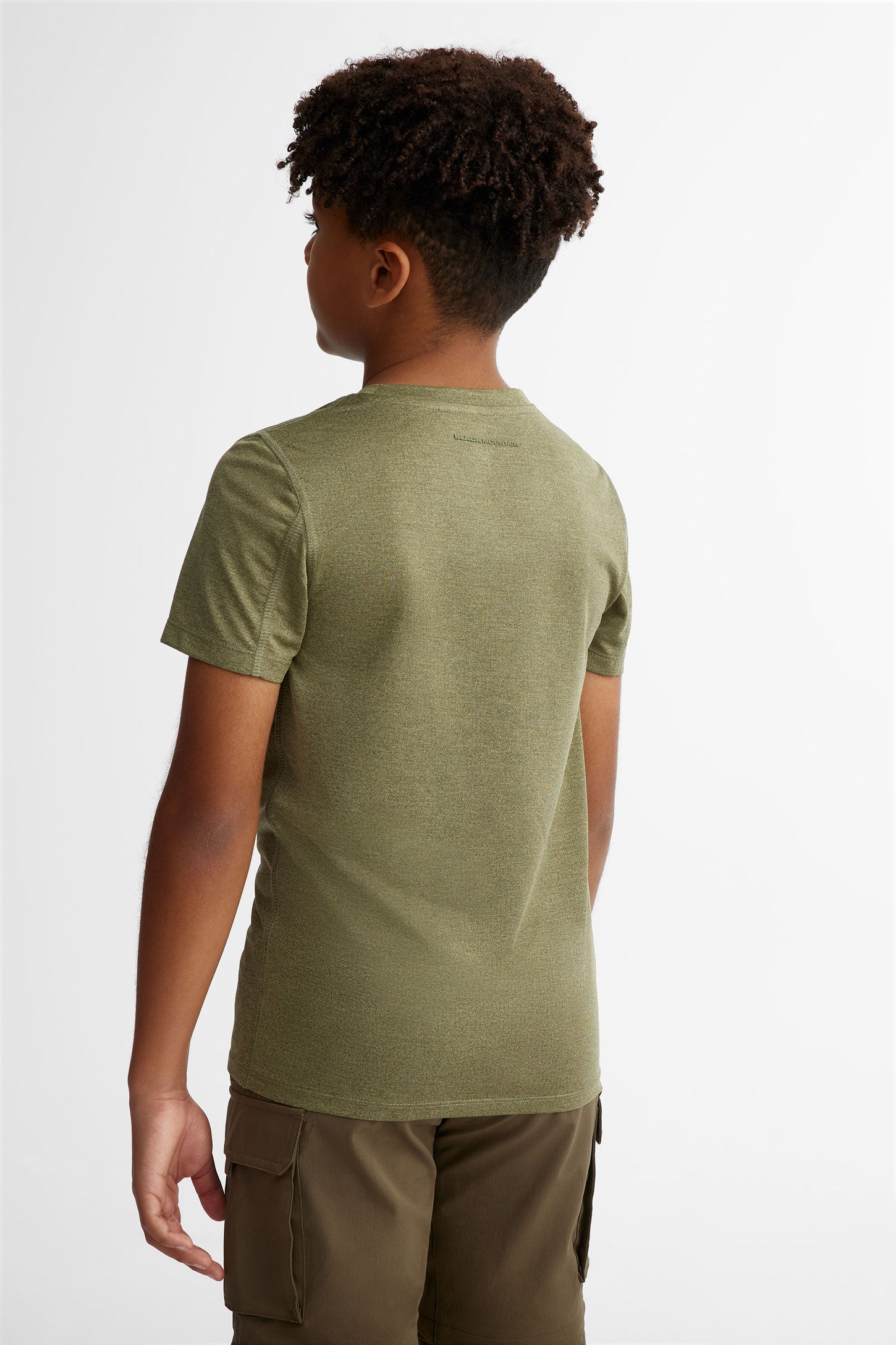 T-shirt col rond imprimé BM, 2/40$ - Ado garçon && KAKI
