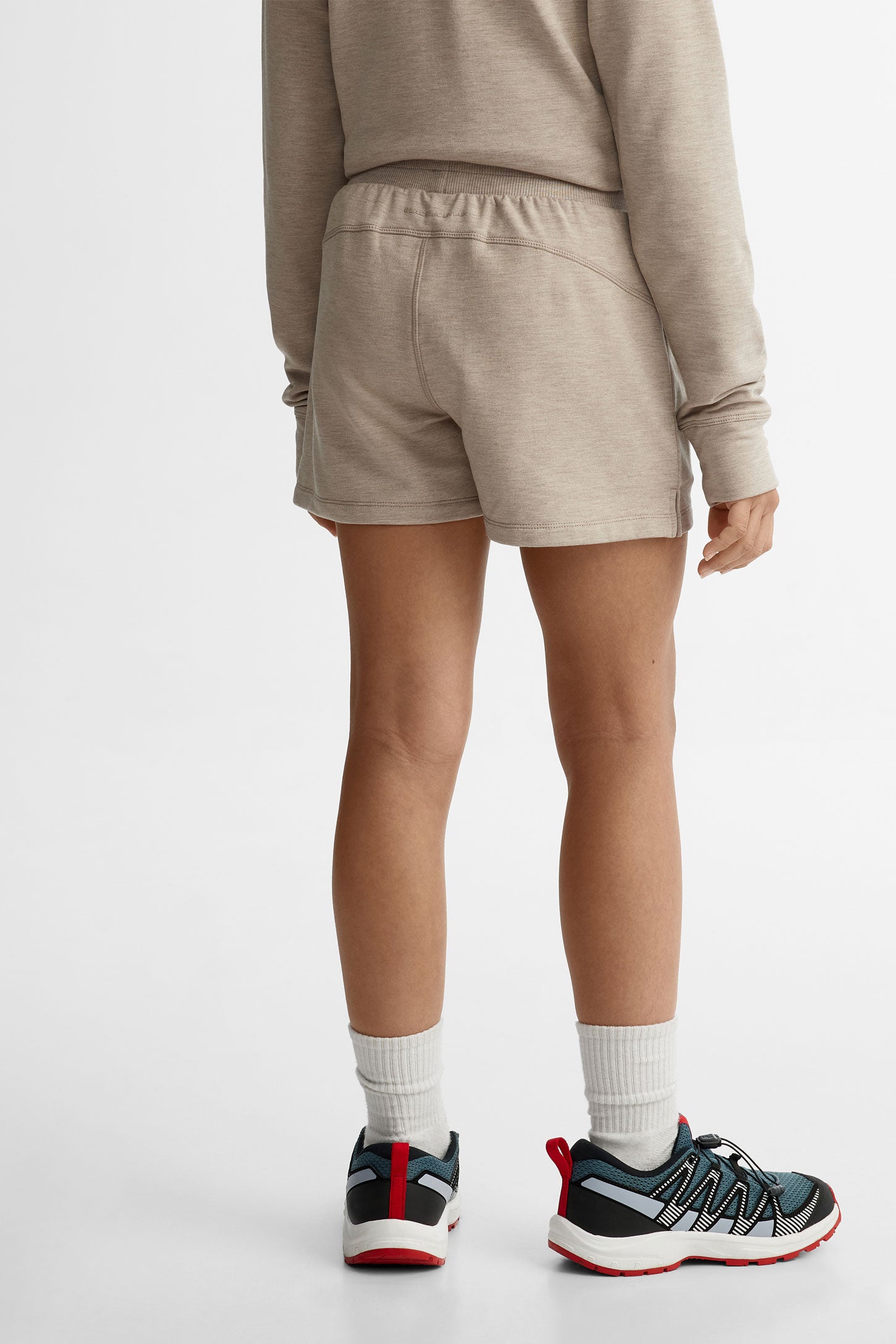 Short taille élastique en Modal BM - Ado fille && BEIGE
