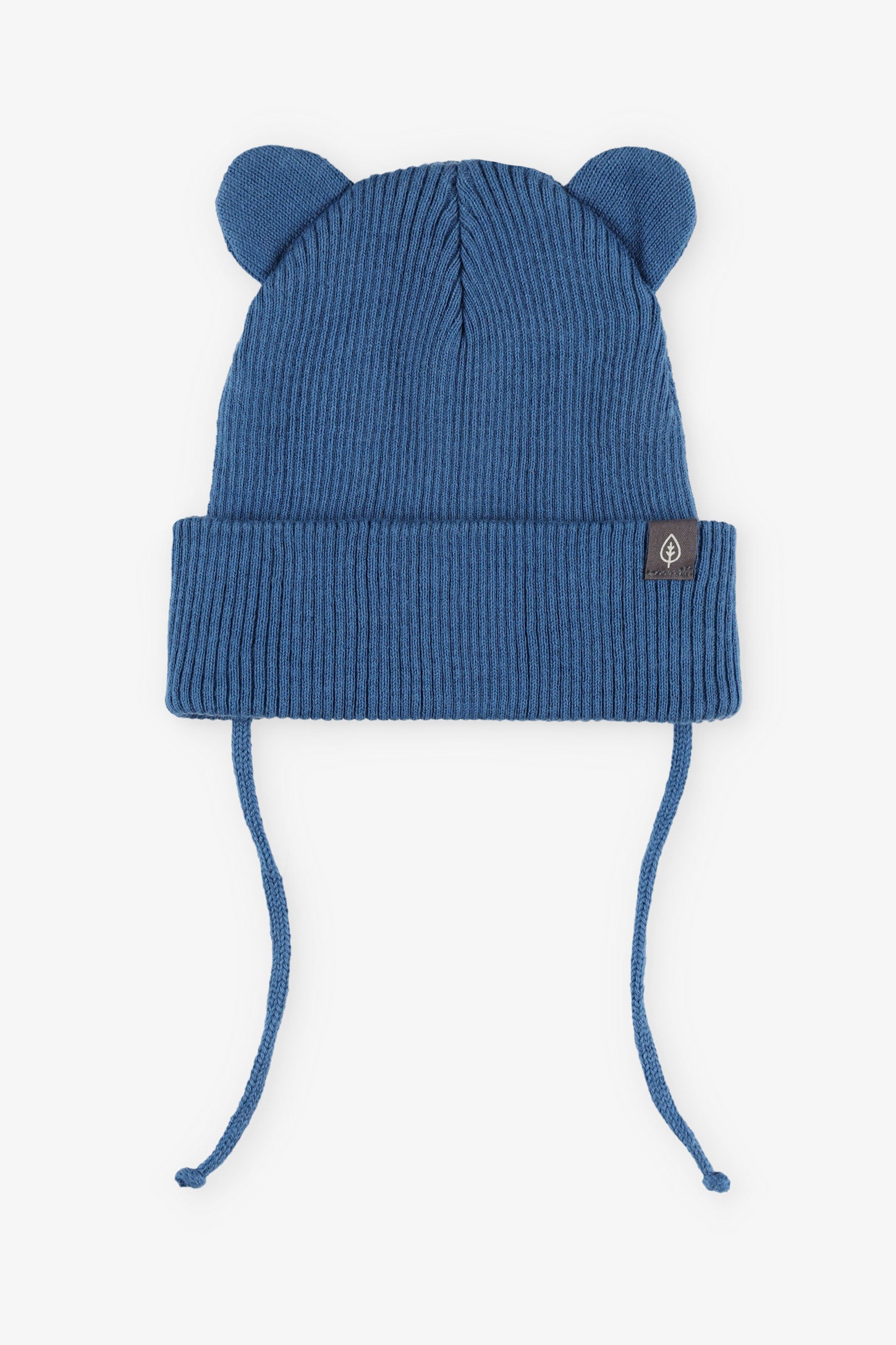 Tuque oreilles avec cordons de serrage, 2T-3T - Bébé garçon && BLEU