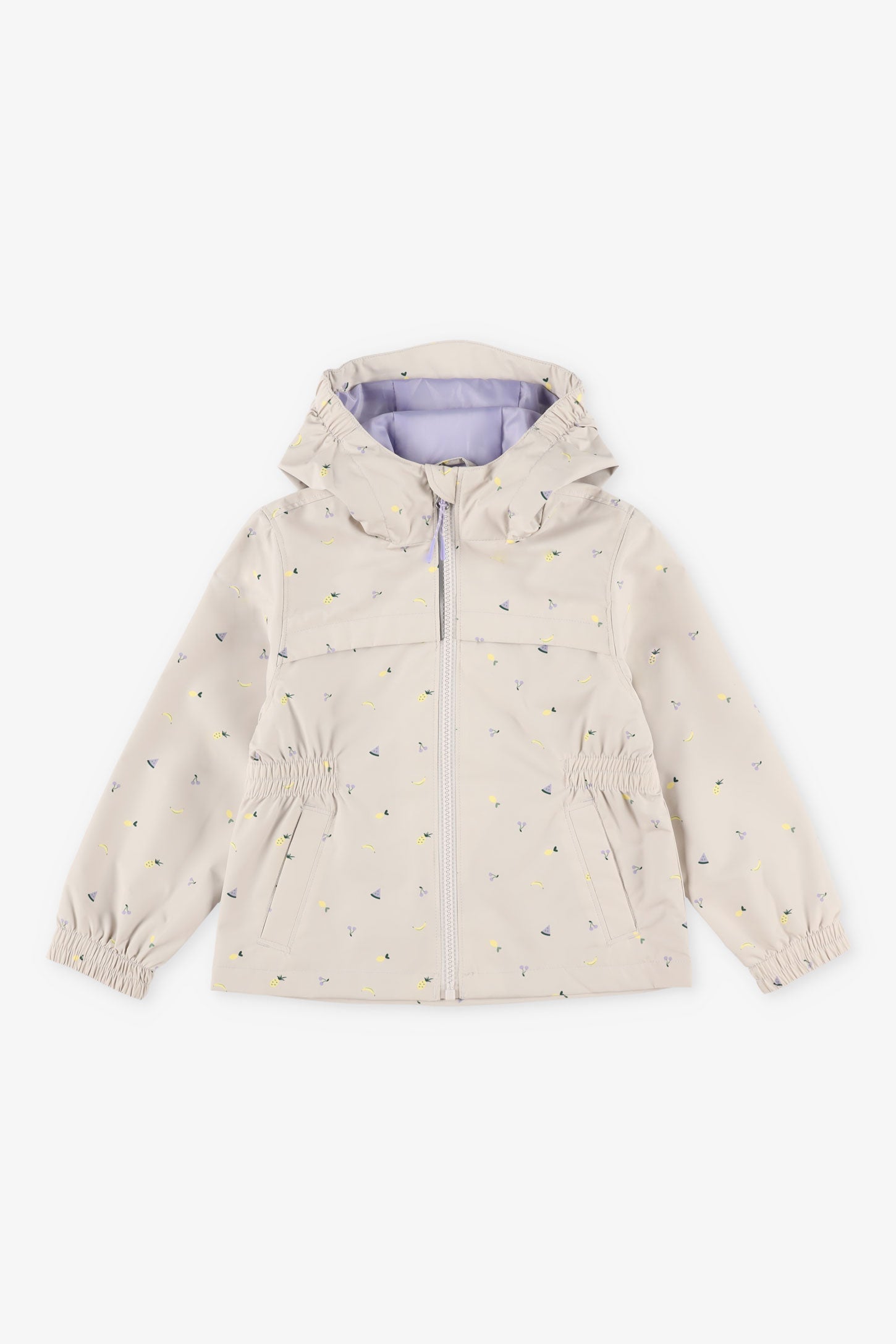 Prix pop, manteau mi-saison doublé - Enfant fille && BEIGE