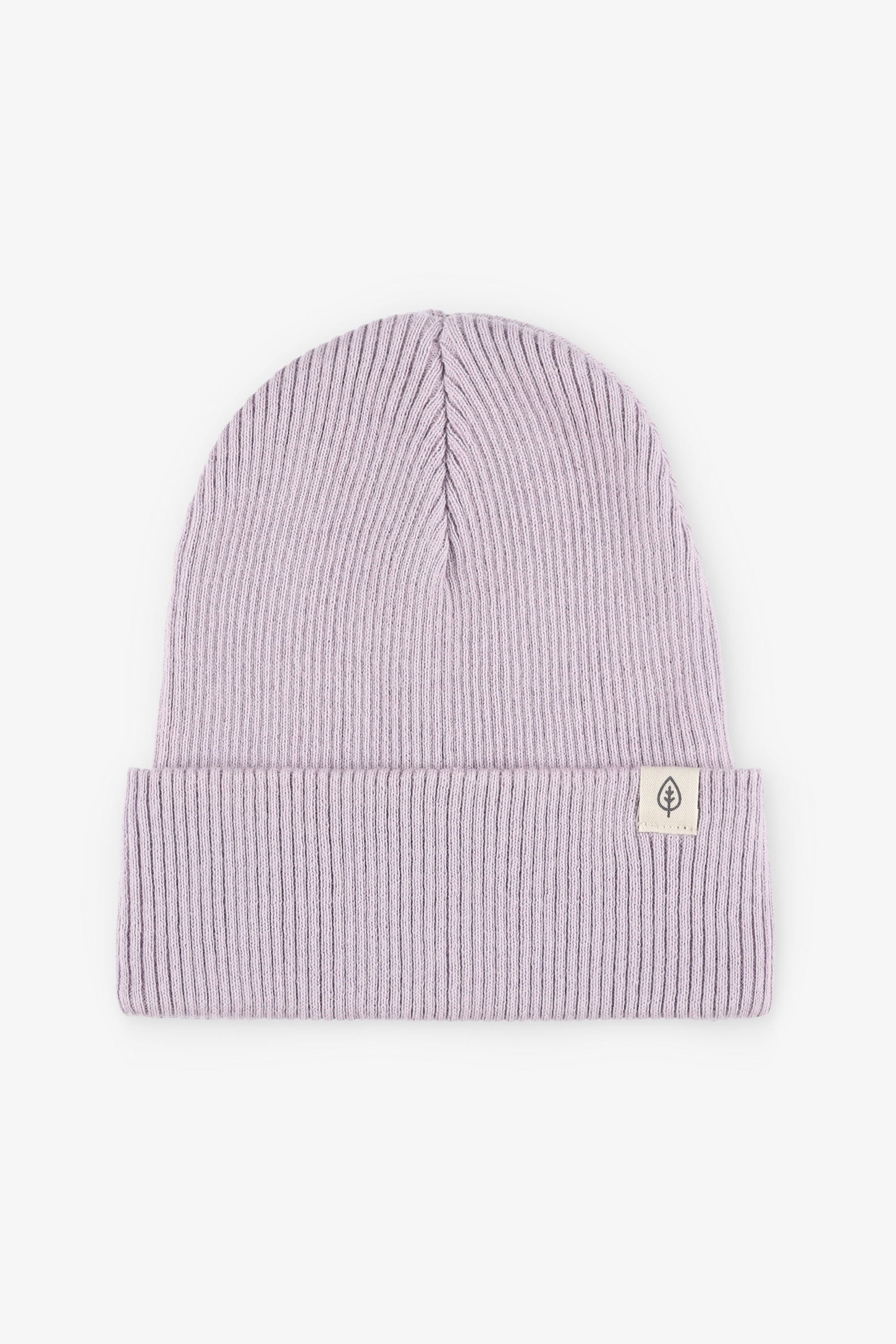 Tuque à revers en tricot - Ado fille && LILAS