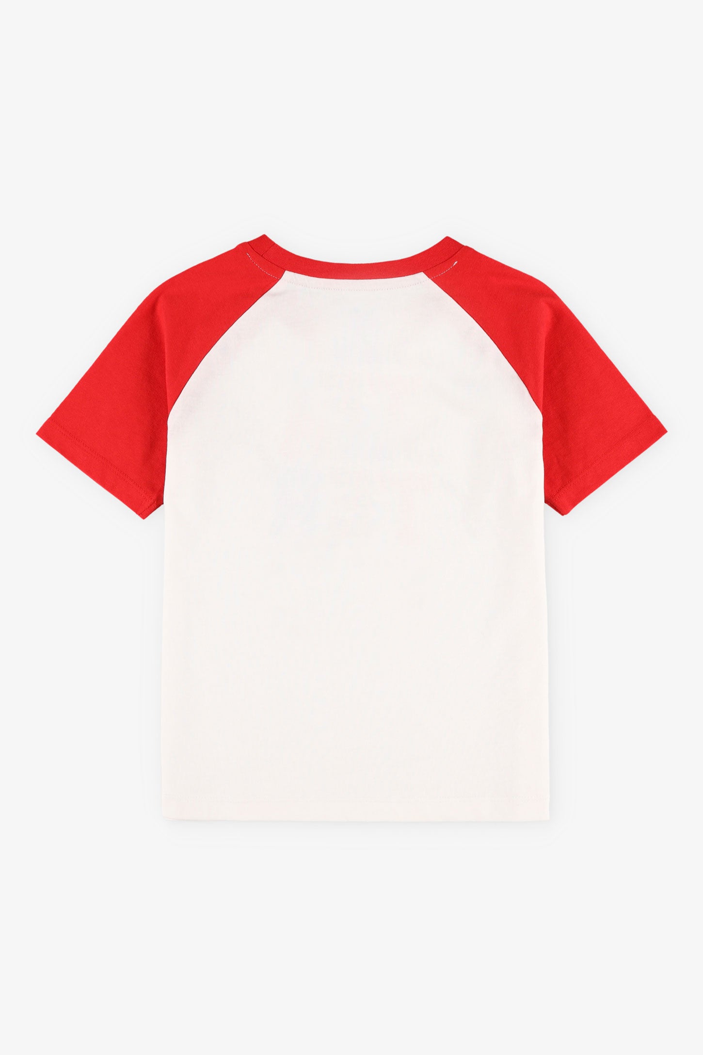 Duos futés, T-shirt imprimé en coton, 2/20$ - Enfant garçon && BLANC