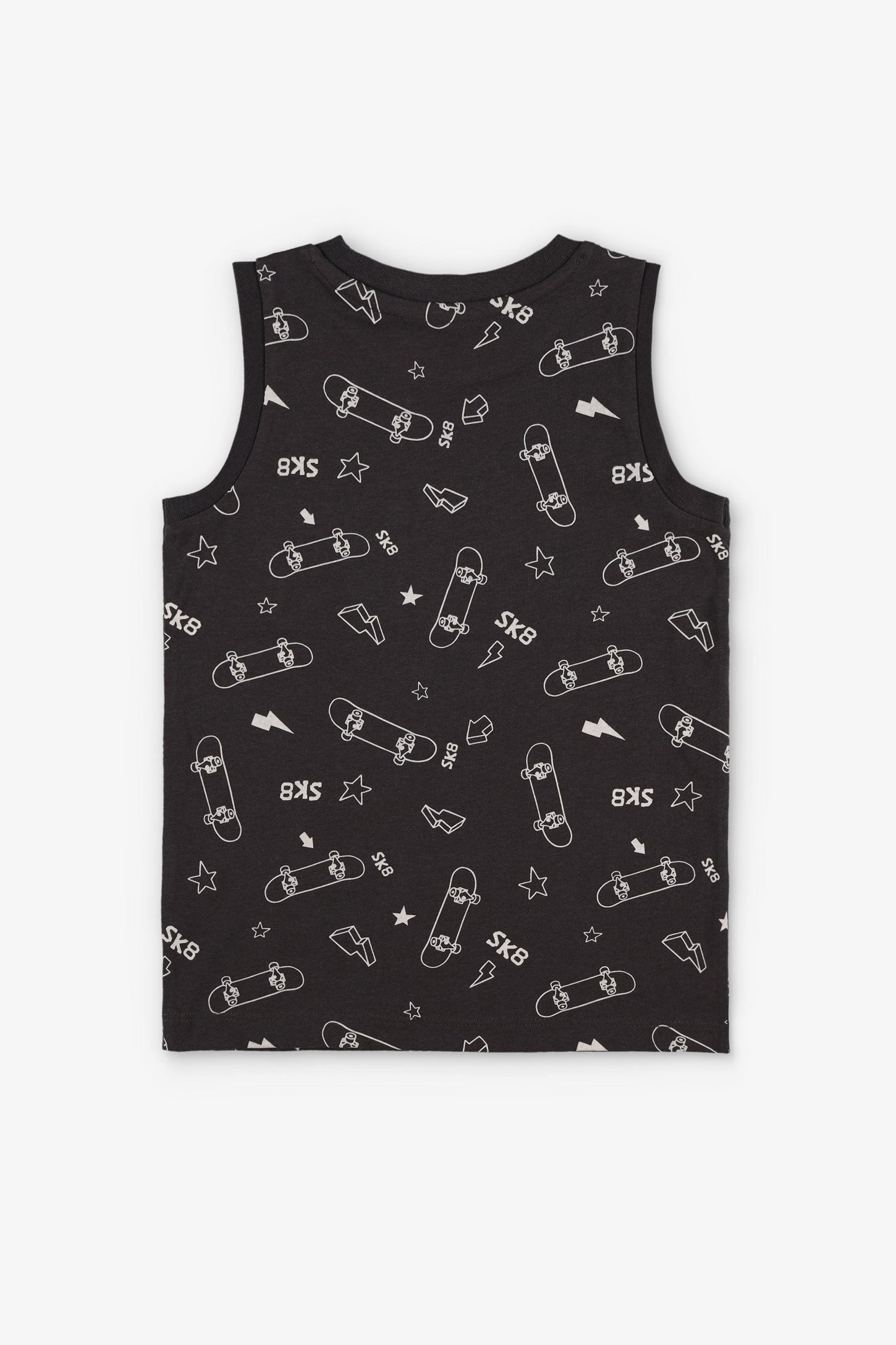 Duos futés, Camisole à poche en coton, 2/20$ - Enfant garçon && GRIS MULTI