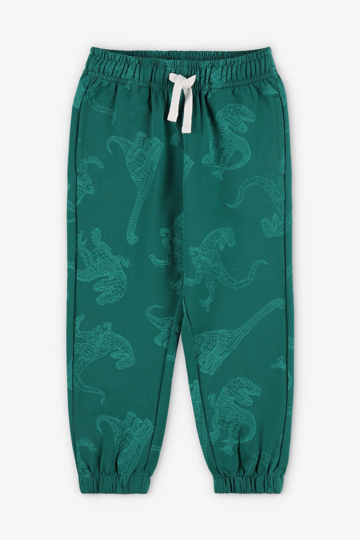 Pantalon jogger ouaté - Enfant garçon && VERT/MULTI