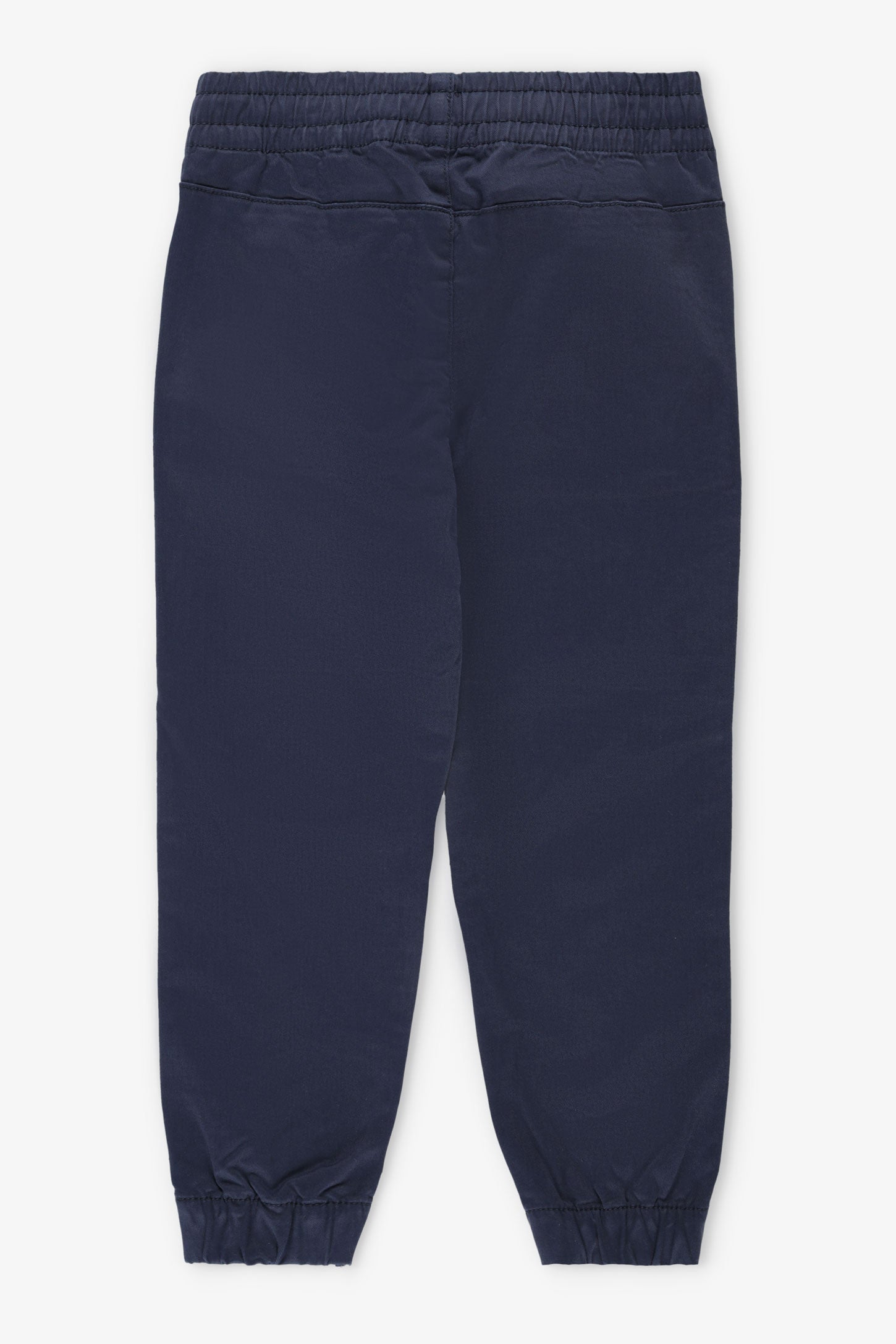 Duos futés, Pantalon jogger en twill, 2/40$ - Enfant garçon && BLEU MARINE