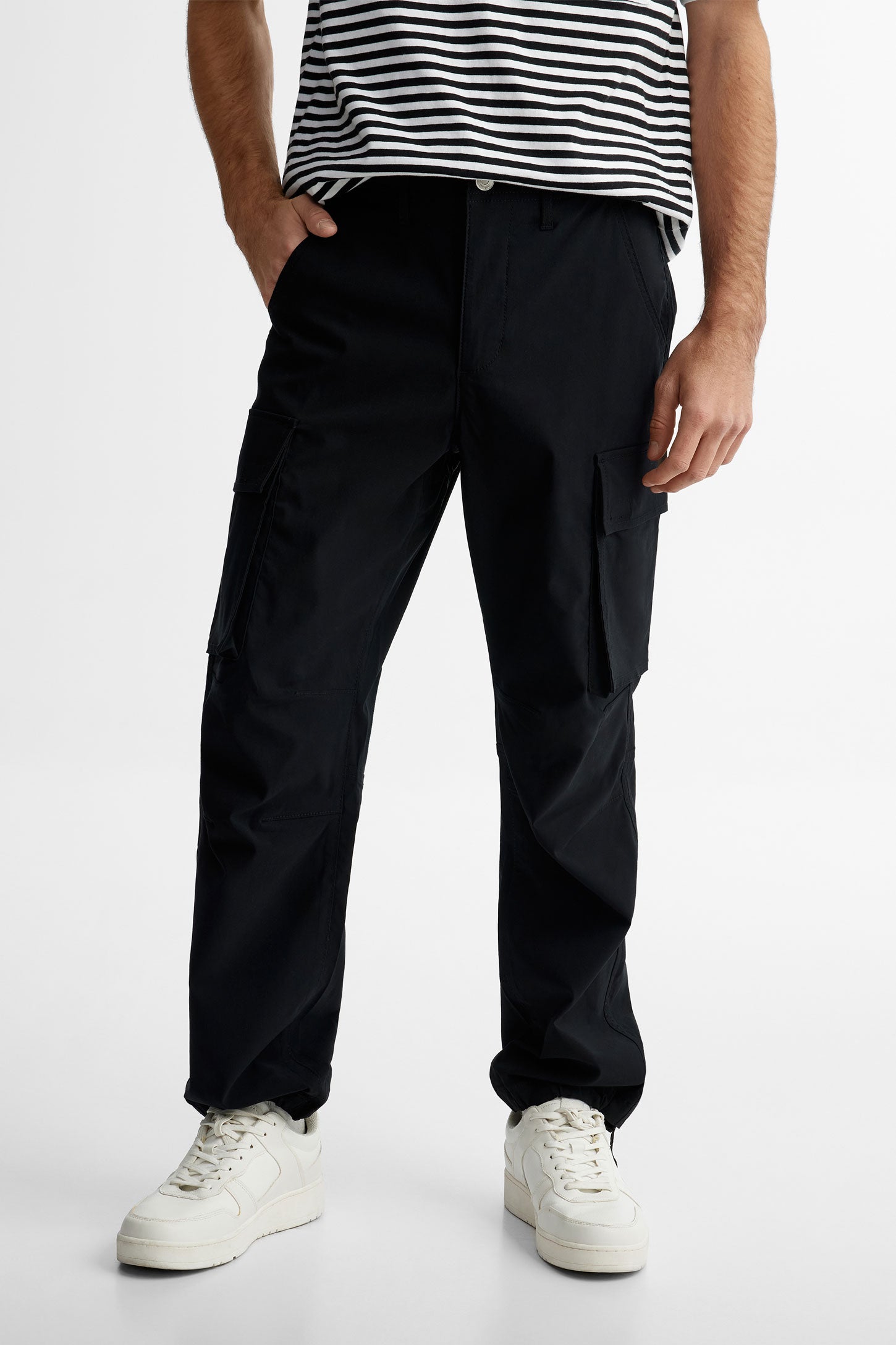 Pantalon cargo baggy homme hot sale