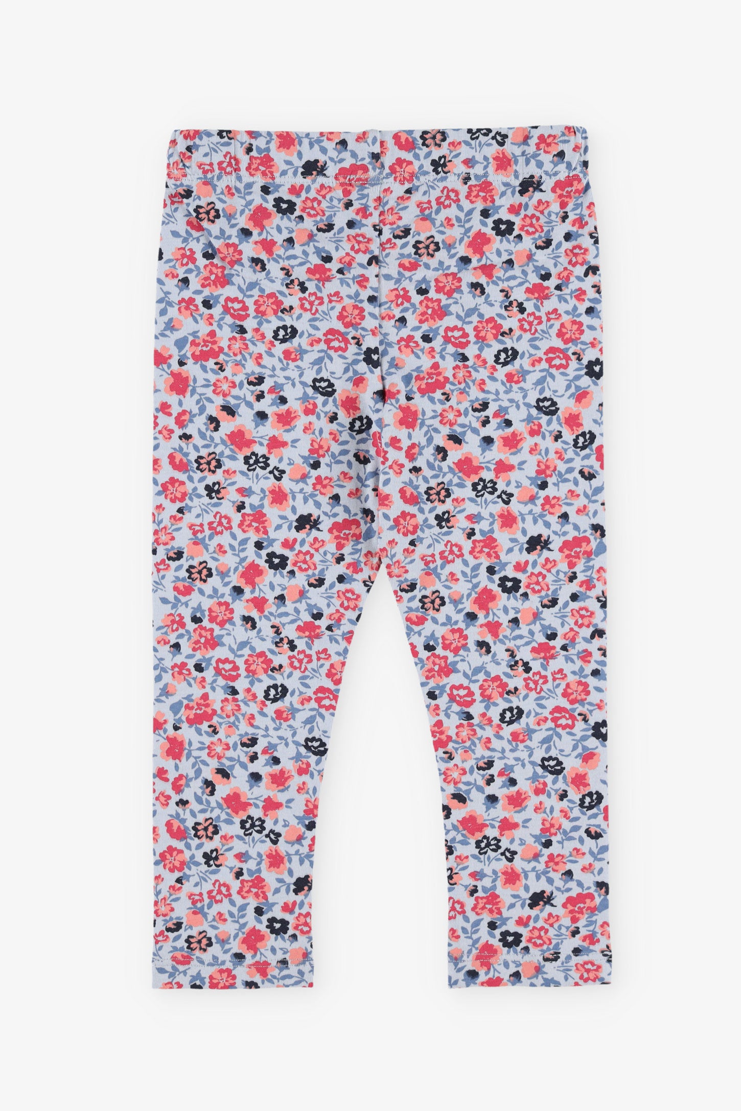 Duos futés, Legging imprimé en coton, 2/20$ - Bébé fille && BLEU MULTI