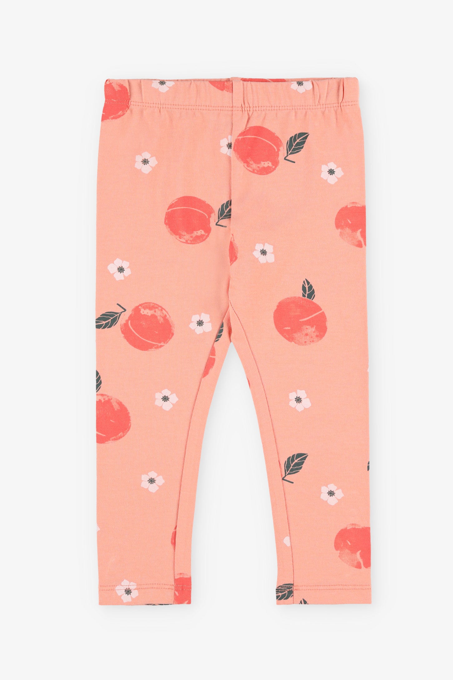 Duos futés, Legging imprimé en coton, 2/20$ - Bébé fille && ORANGE MULTI