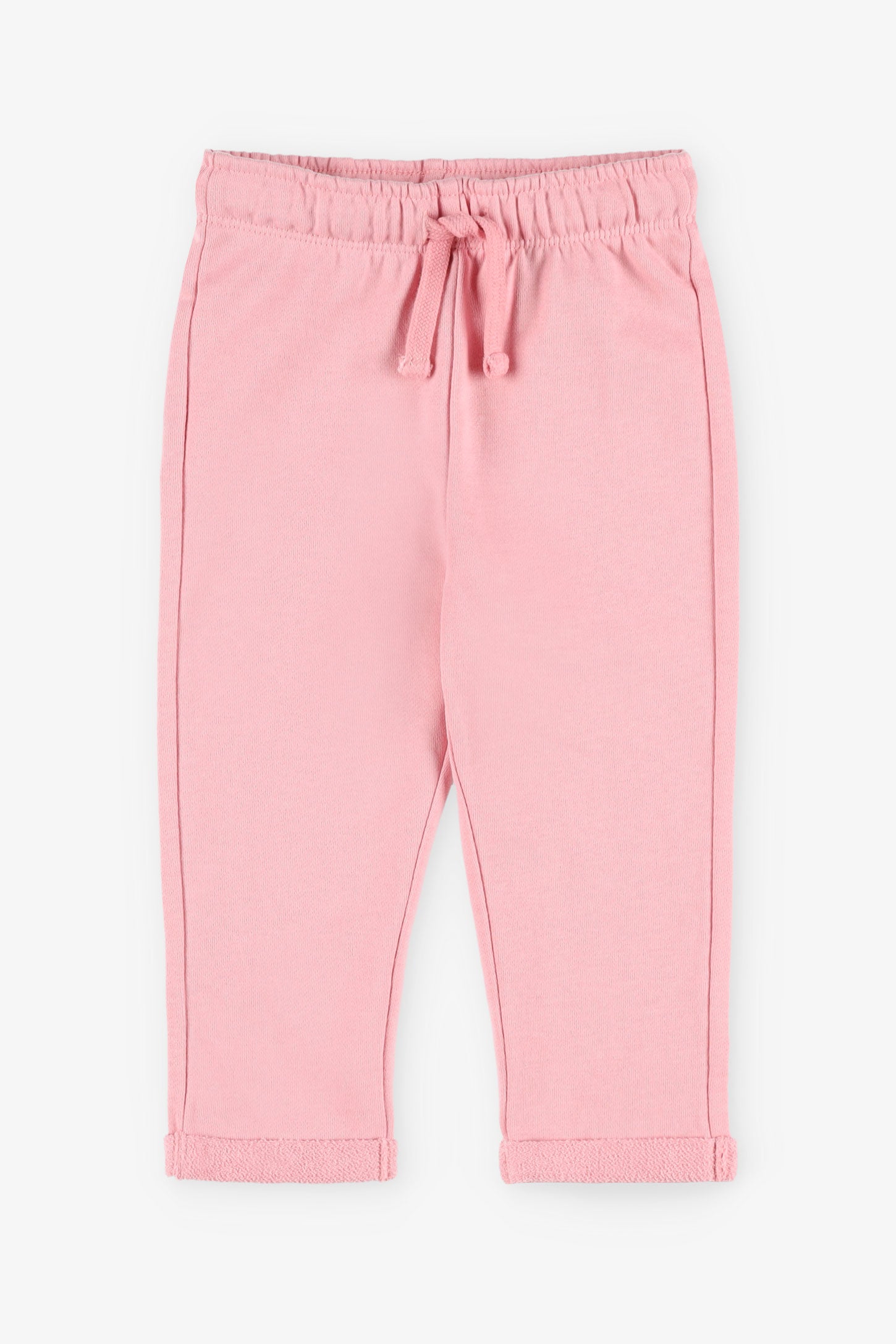 Pantalon jogger ouaté - Bébé fille && ROSE