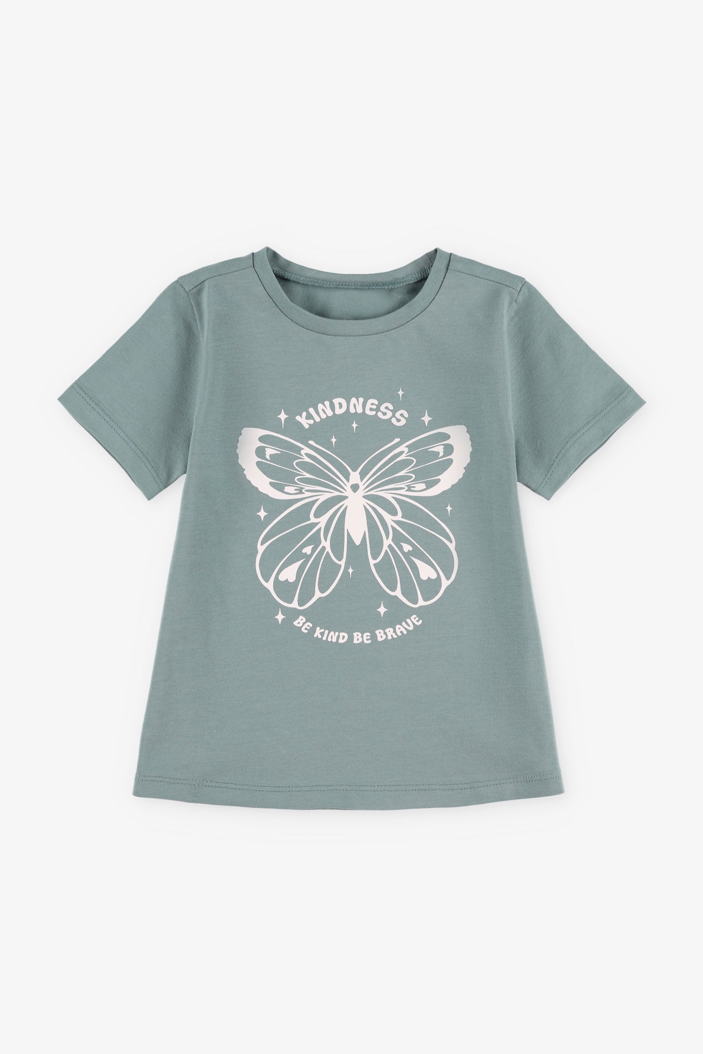 Duos futés, T-shirt coupe ligne A, 2T-3T, 2/20$ - Bébé fille && MENTHE