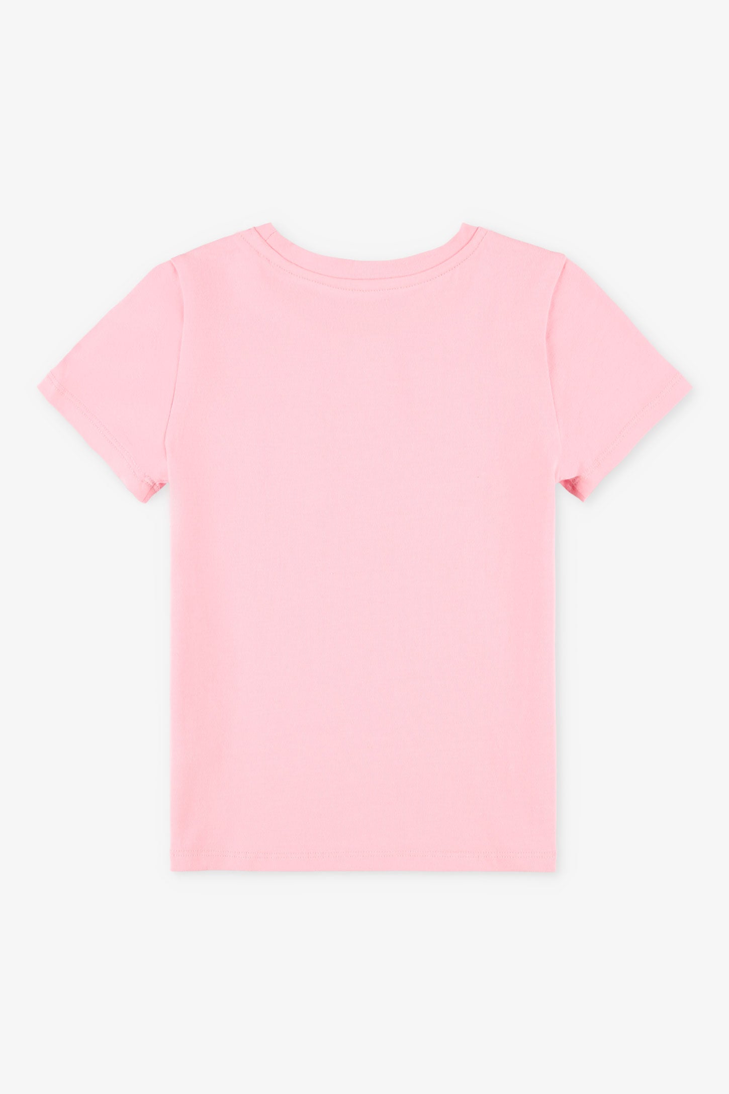 Duos futés, T-shirt à poche en coton, 2/20$ - Enfant fille && ROSE