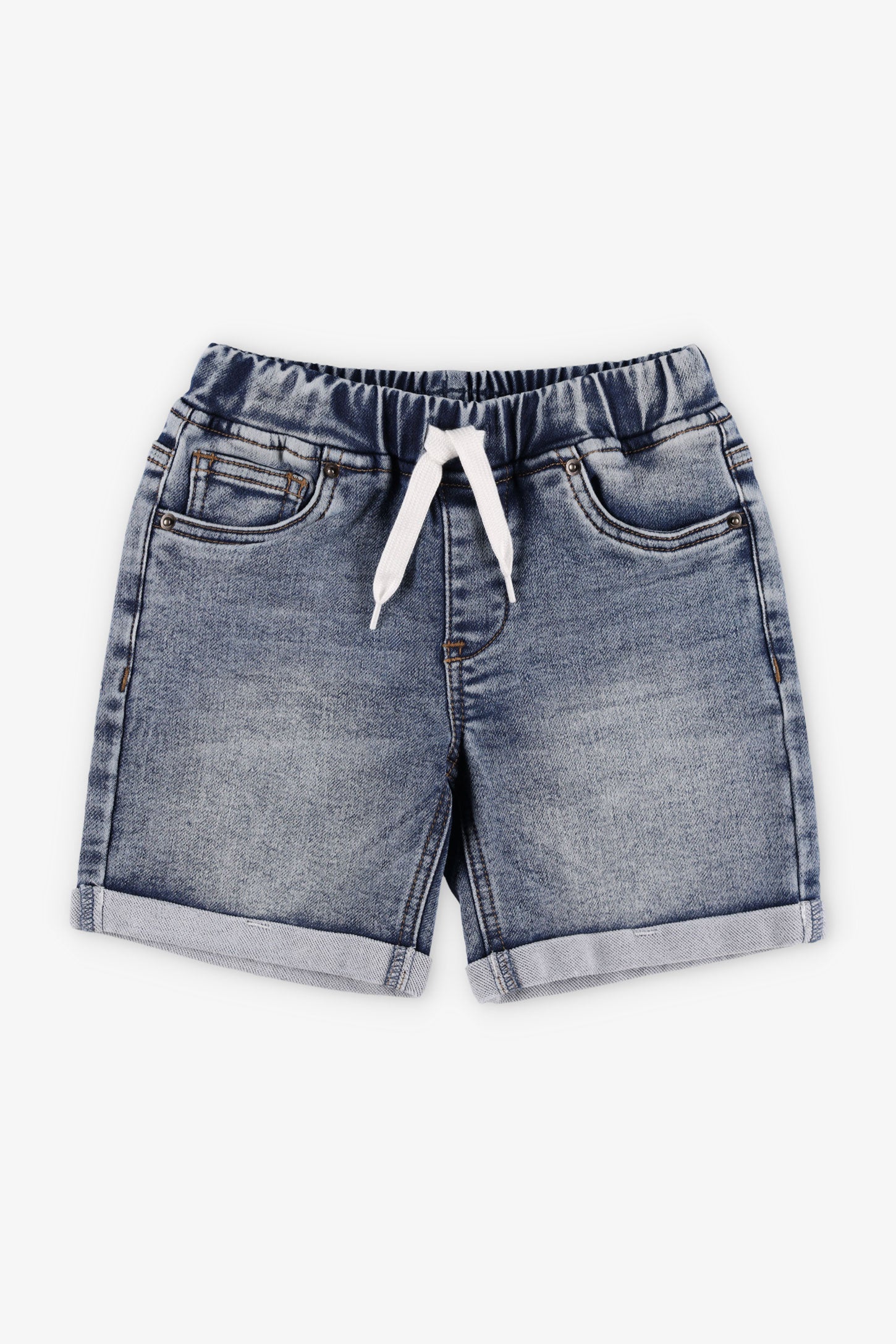 Short en jeans - Enfant garçon && BLEU