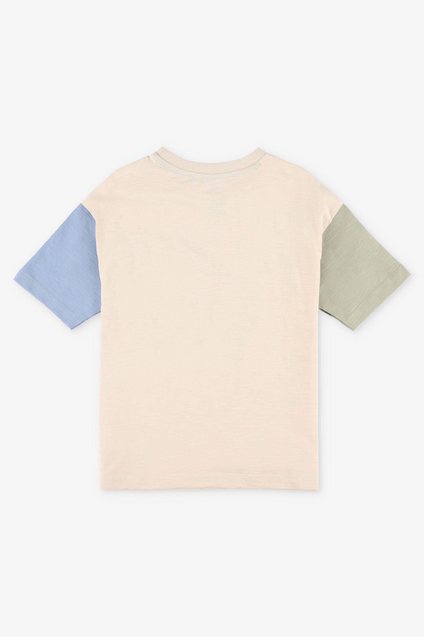 T-shirt imprimé en coton - Enfant garçon && BEIGE