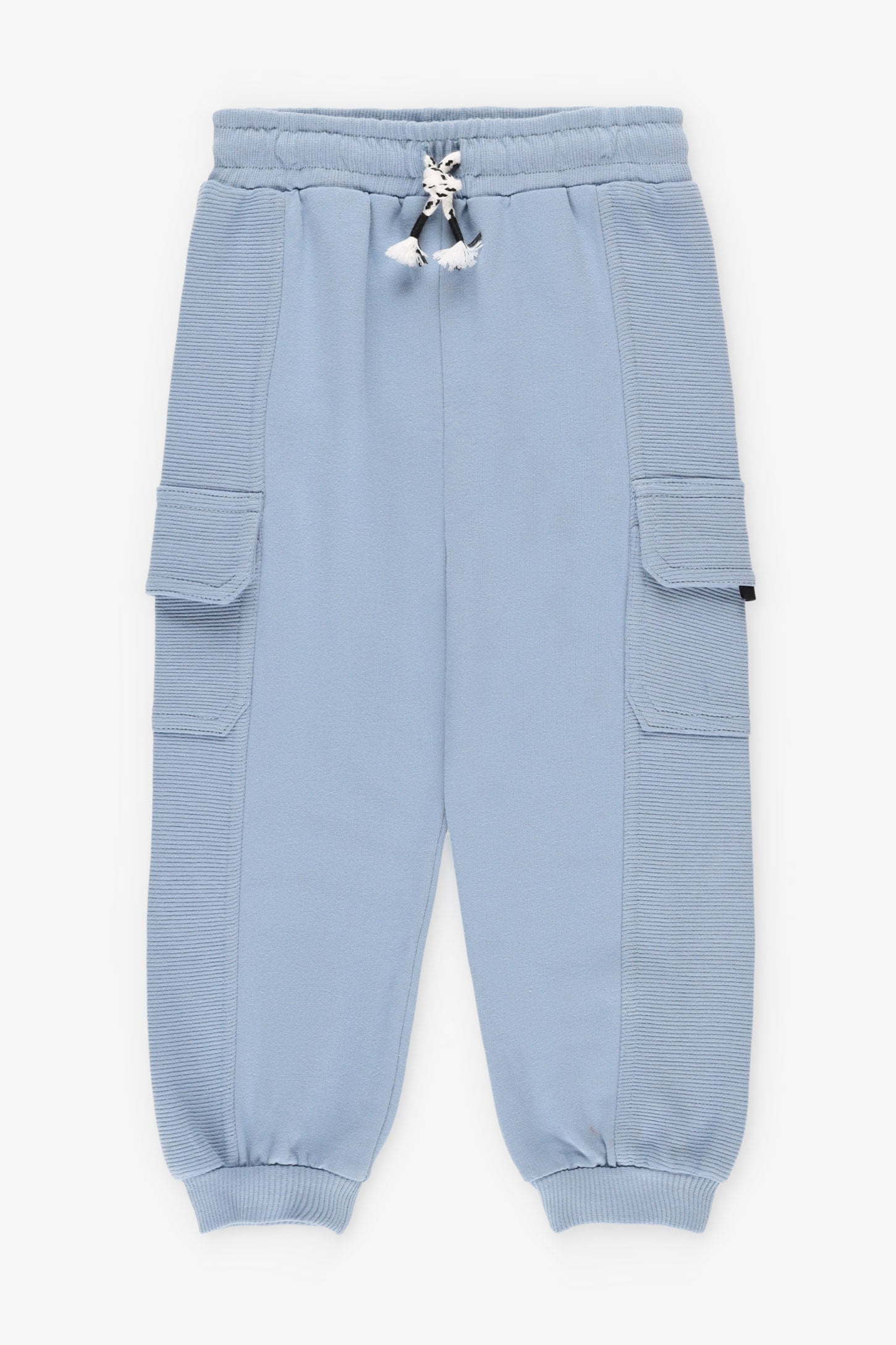 Pantalon jogger cargo - Bébé garçon && BLEU PALE