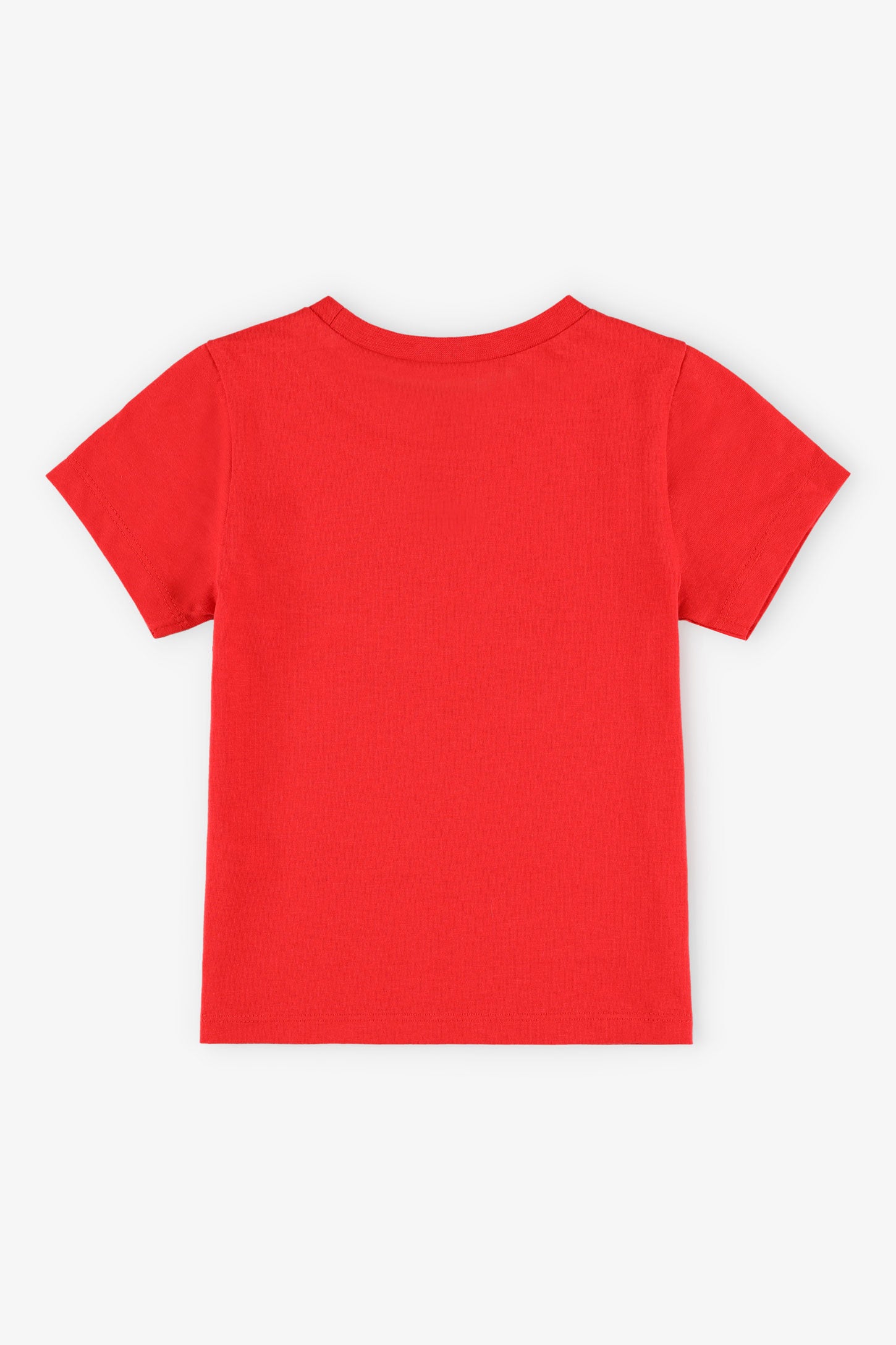 Duos futés, T-shirt imprimé en coton, 2/20$ - Bébé garçon && ROUGE