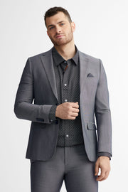 Veston coupe régulière - Homme && BLEU MARINE