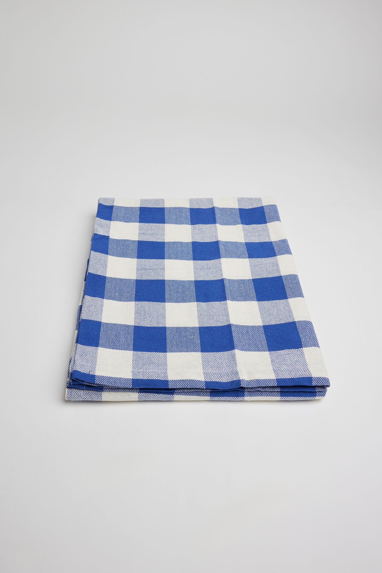 Nappe à carreaux 52 x 70'' - Maison && BLEU