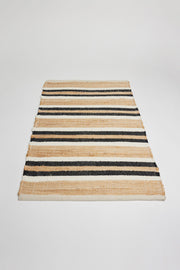 Tapis jute et coton, 20 x 32'' - Maison && RAYE MULTI