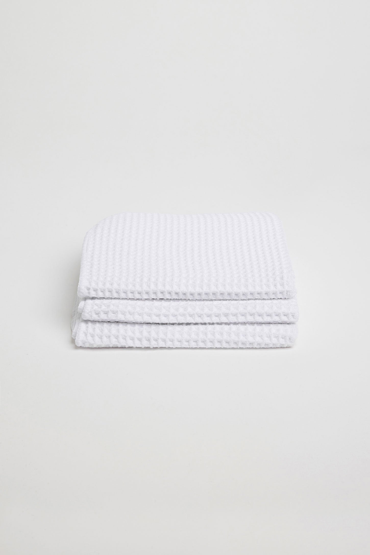 Paquet de 4 chiffons gaufrés - Maison && BLANC