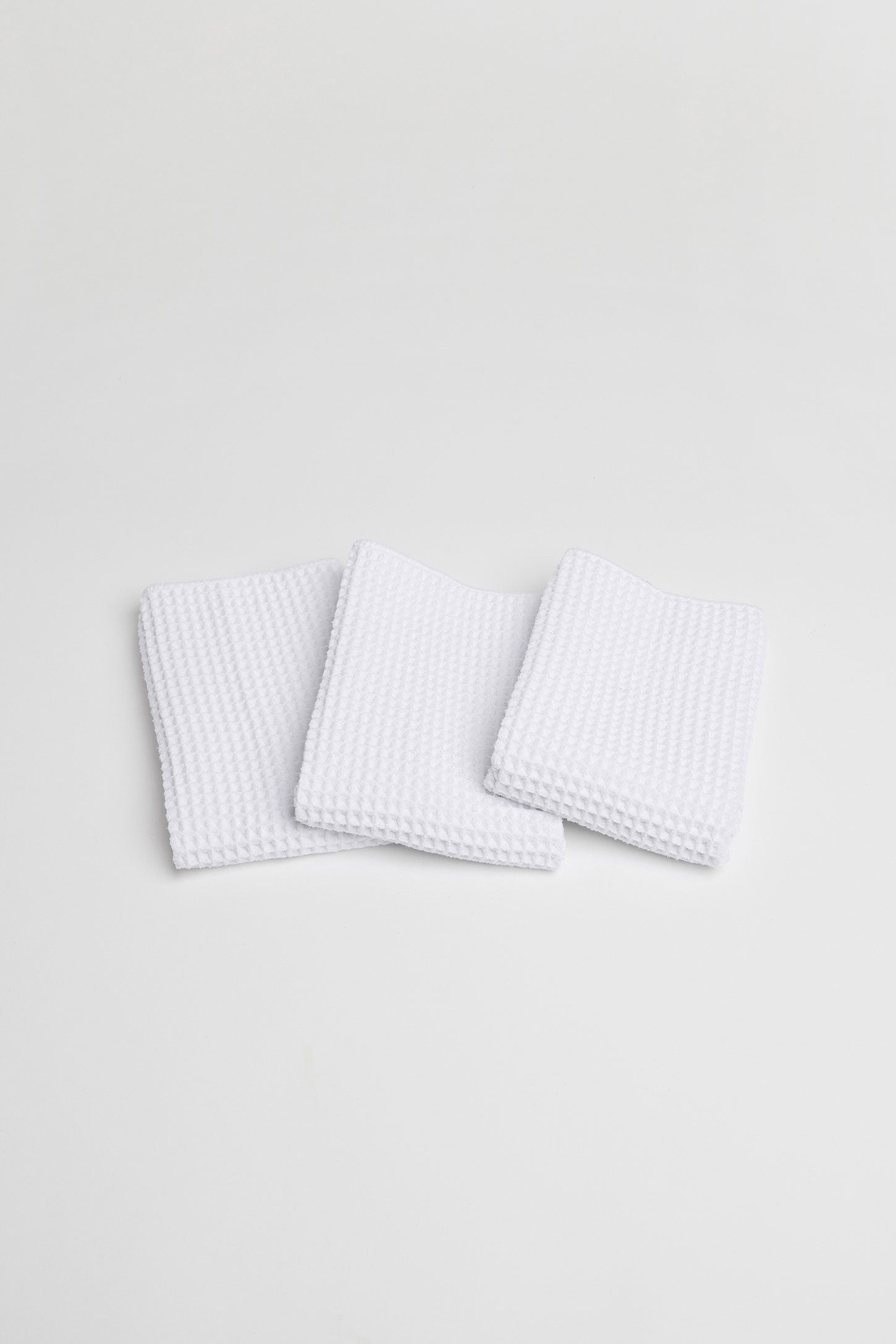 Paquet de 4 chiffons gaufrés - Maison && BLANC