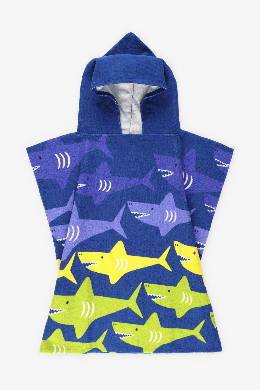 Serviette de plage à capuchon enfant, 23.5 x 47'' - Maison && BLEU COBALT