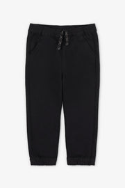Pantalon jogger en denim 2T-3T – Bébé garçon
 && NOIR