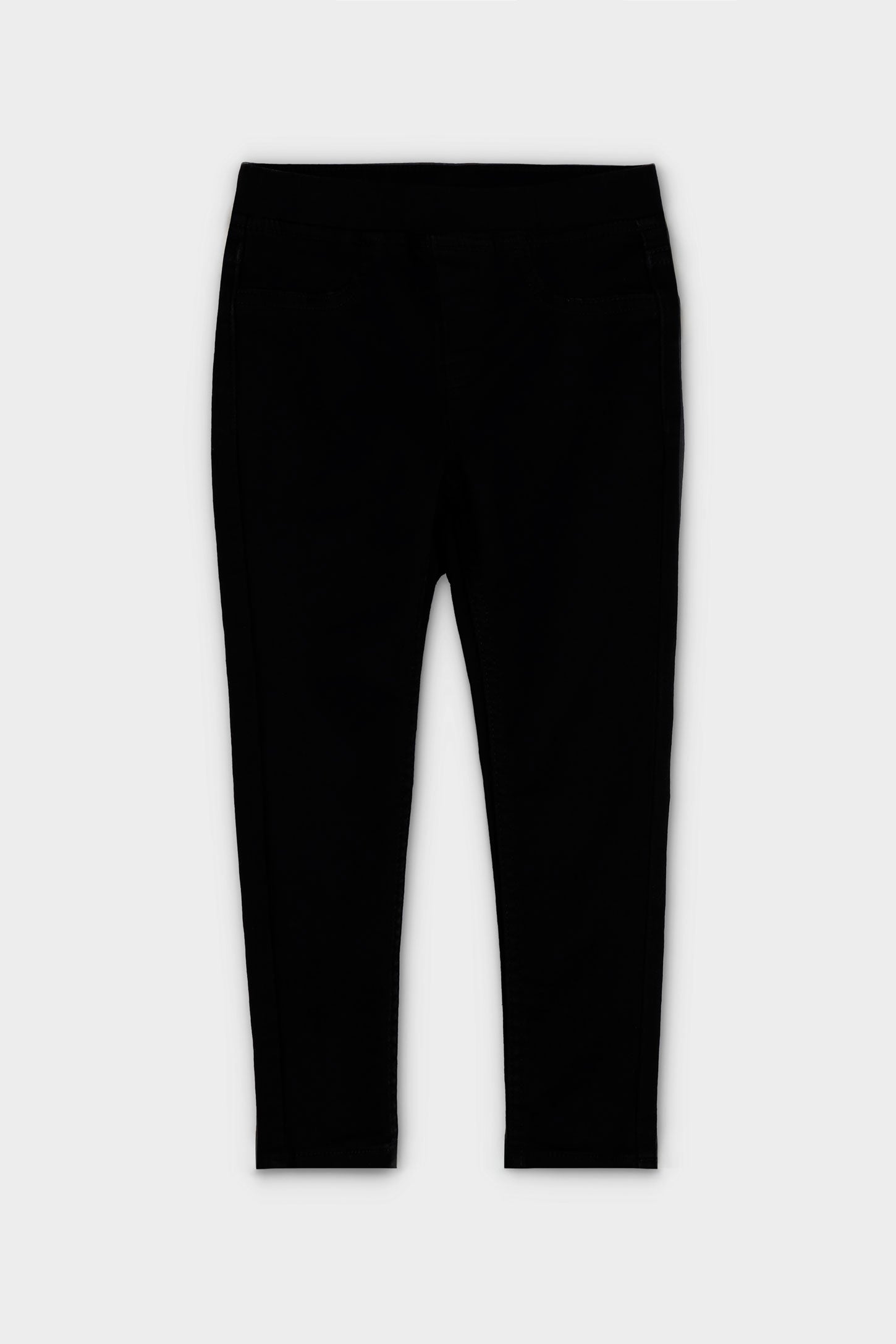 Jegging à enfiler – Enfant fille
 && NOIR