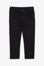 Jeans skinny 5 poches denim robuste - Enfant fille && NOIR