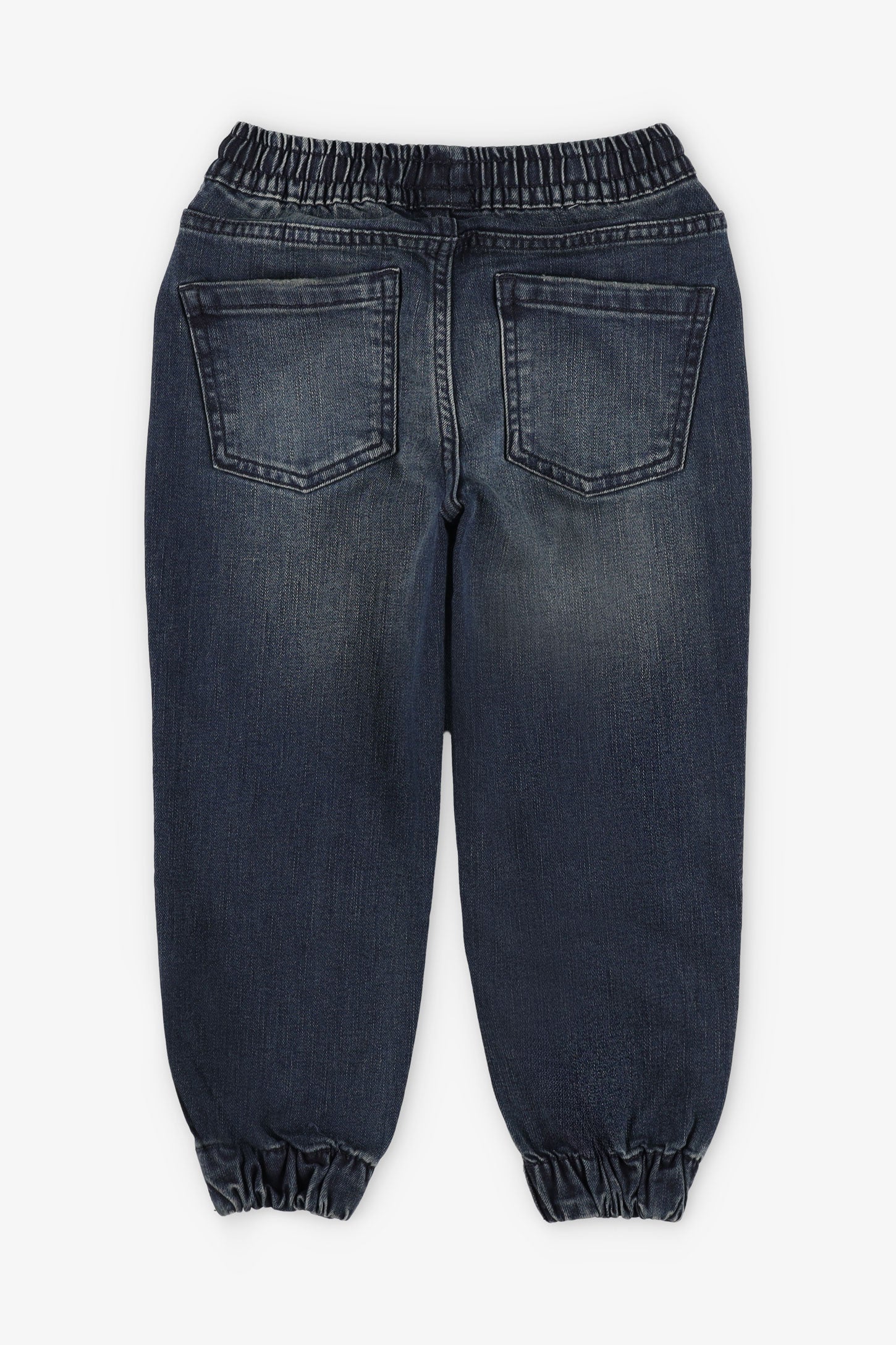 Pantalon jogger en denim – Enfant garçon
 && BLEU FONCÉ