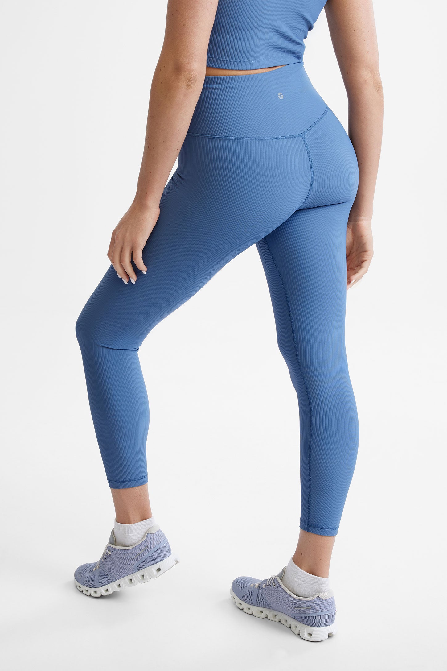 Legging bleu femme hotsell