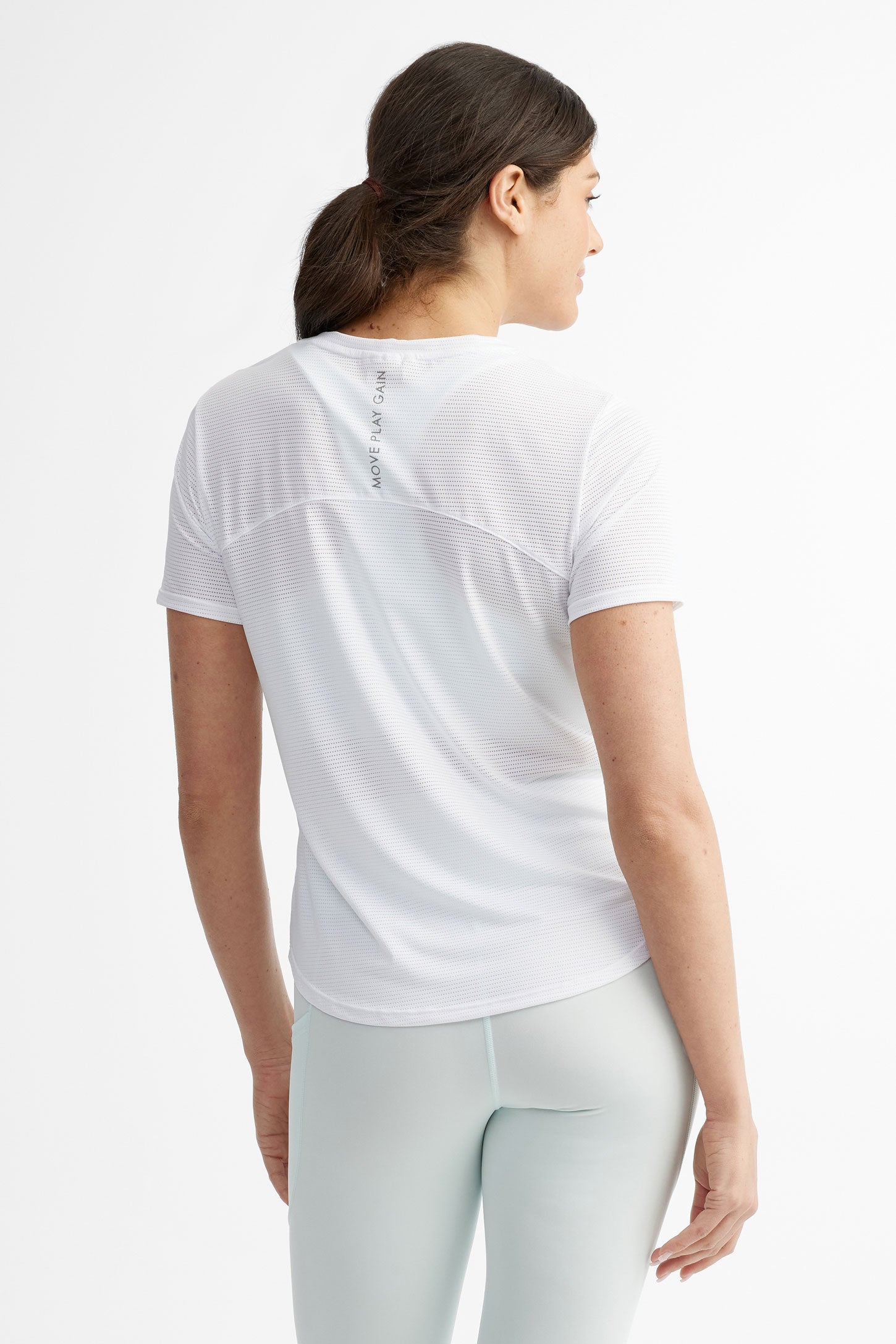 T-shirt athlétique - Femme && BLANC
