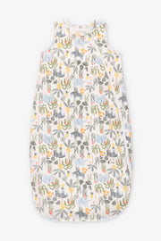 Gigoteuse imprimée en coton bio - Bébé garçon && BLANC MULTI