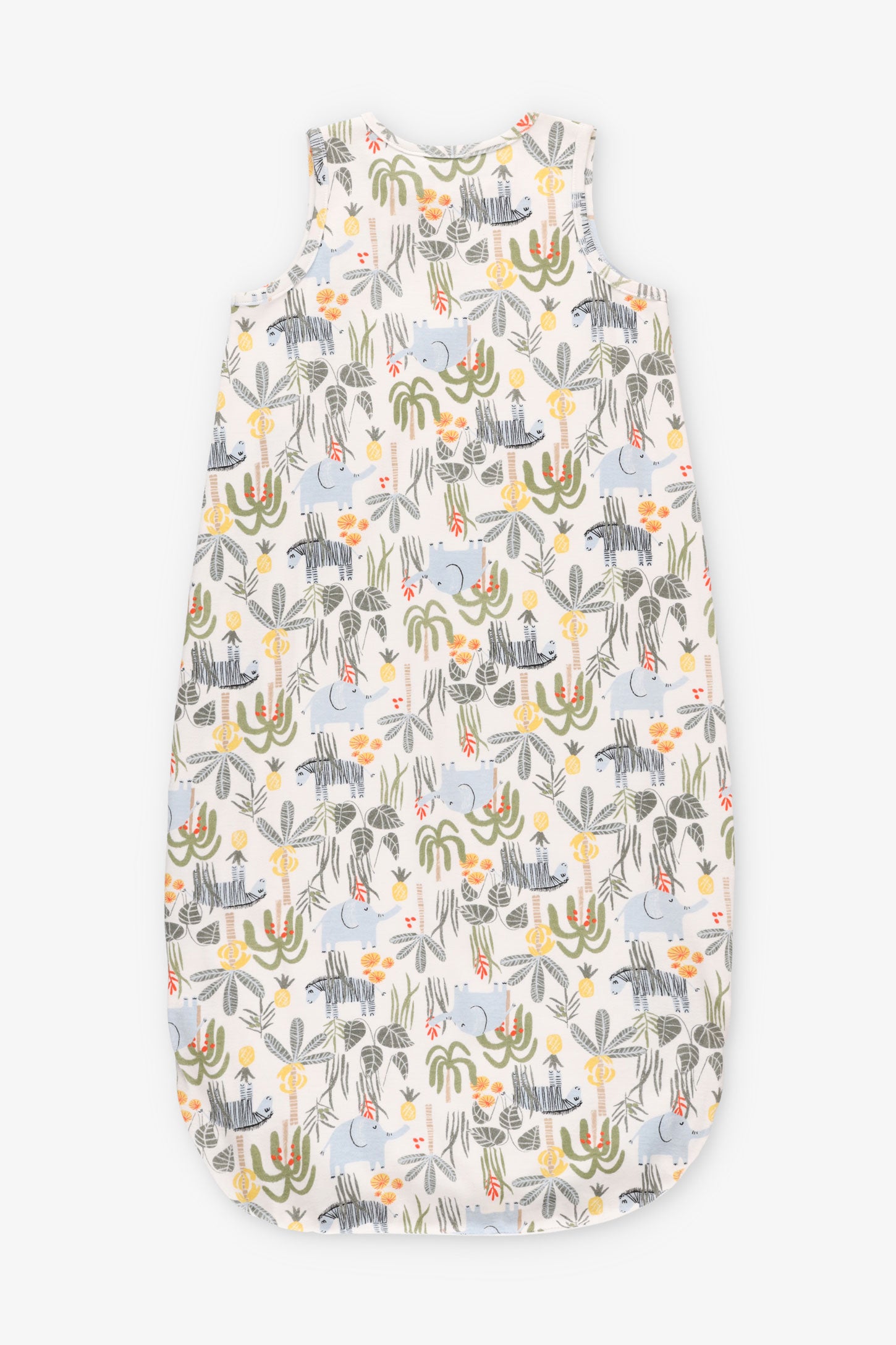 Gigoteuse imprimée en coton bio - Bébé garçon && BLANC MULTI