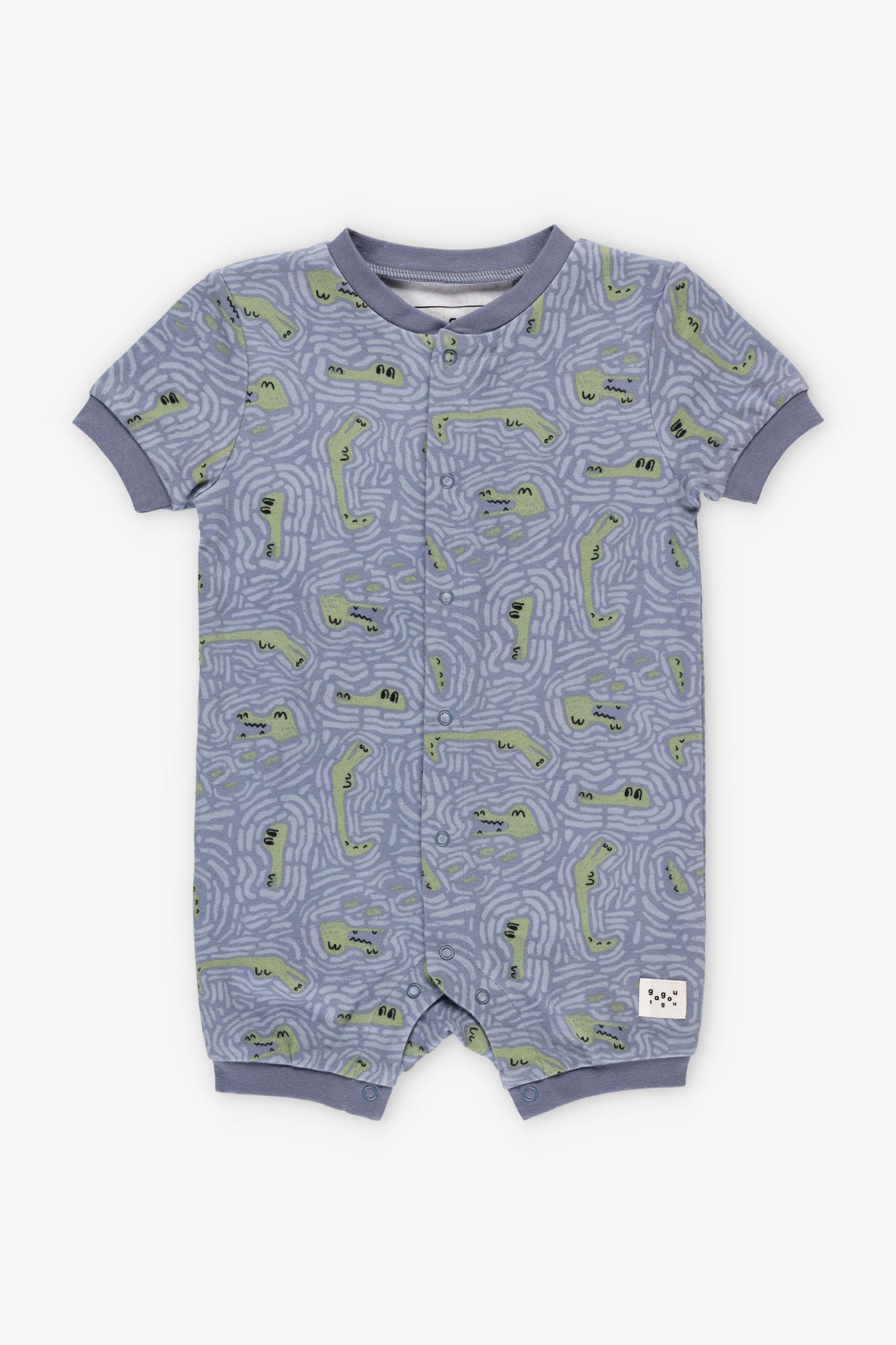 Pyjama 1-pièce combinaison coton bio, 2T-3T - Bébé garçon && GRIS MULTI