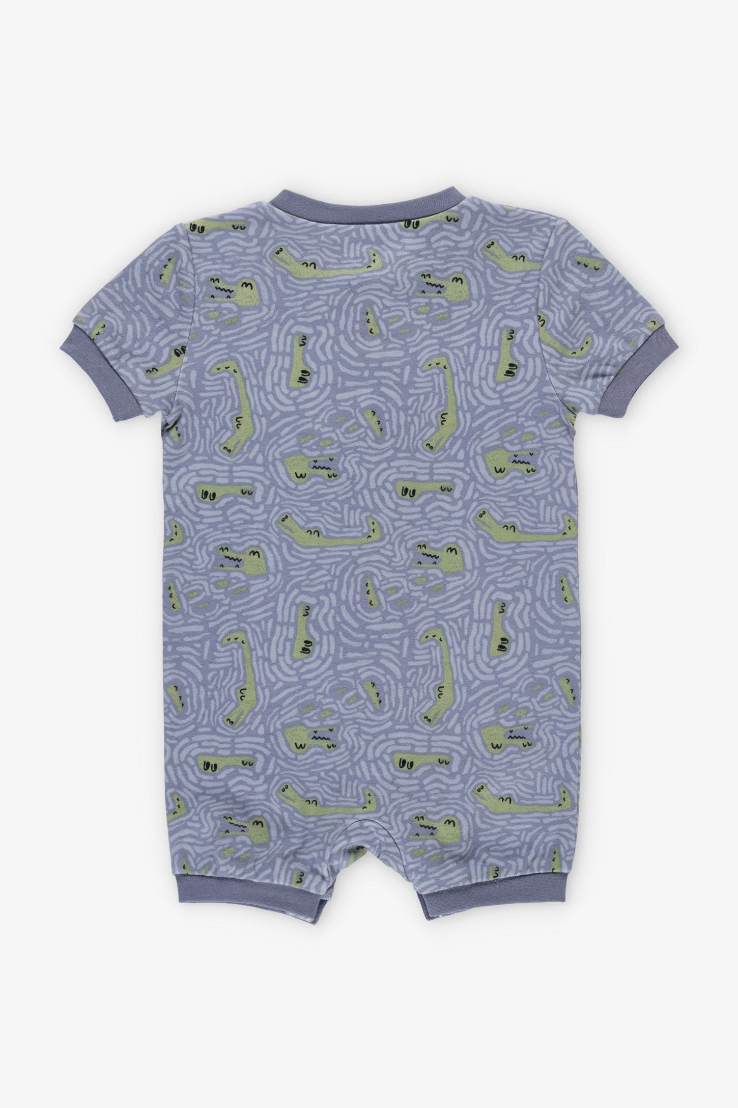 Pyjama 1-pièce combinaison coton bio, 2T-3T - Bébé garçon && GRIS MULTI