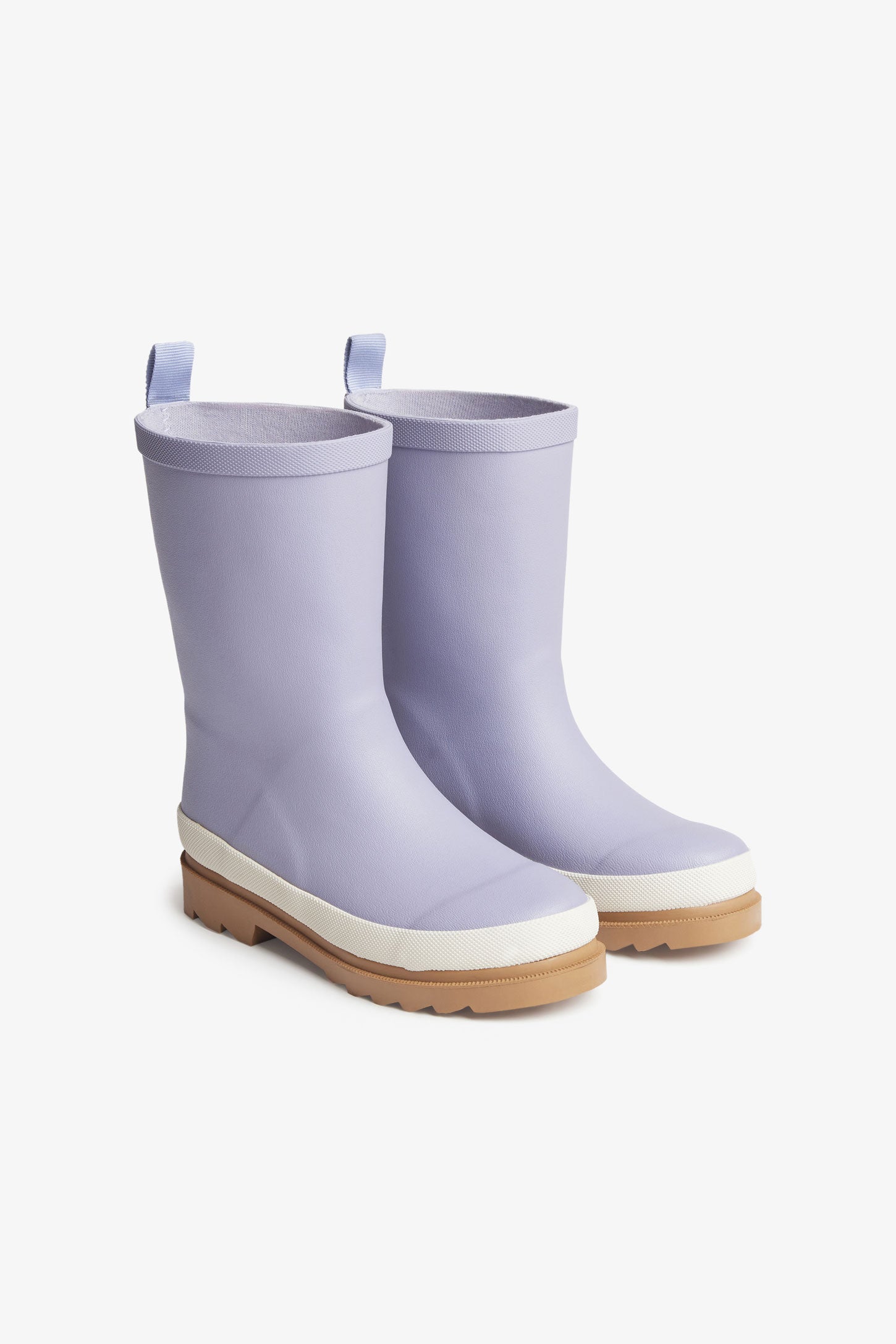 Bottes de pluie doublées BM - Enfant fille && MAUVE