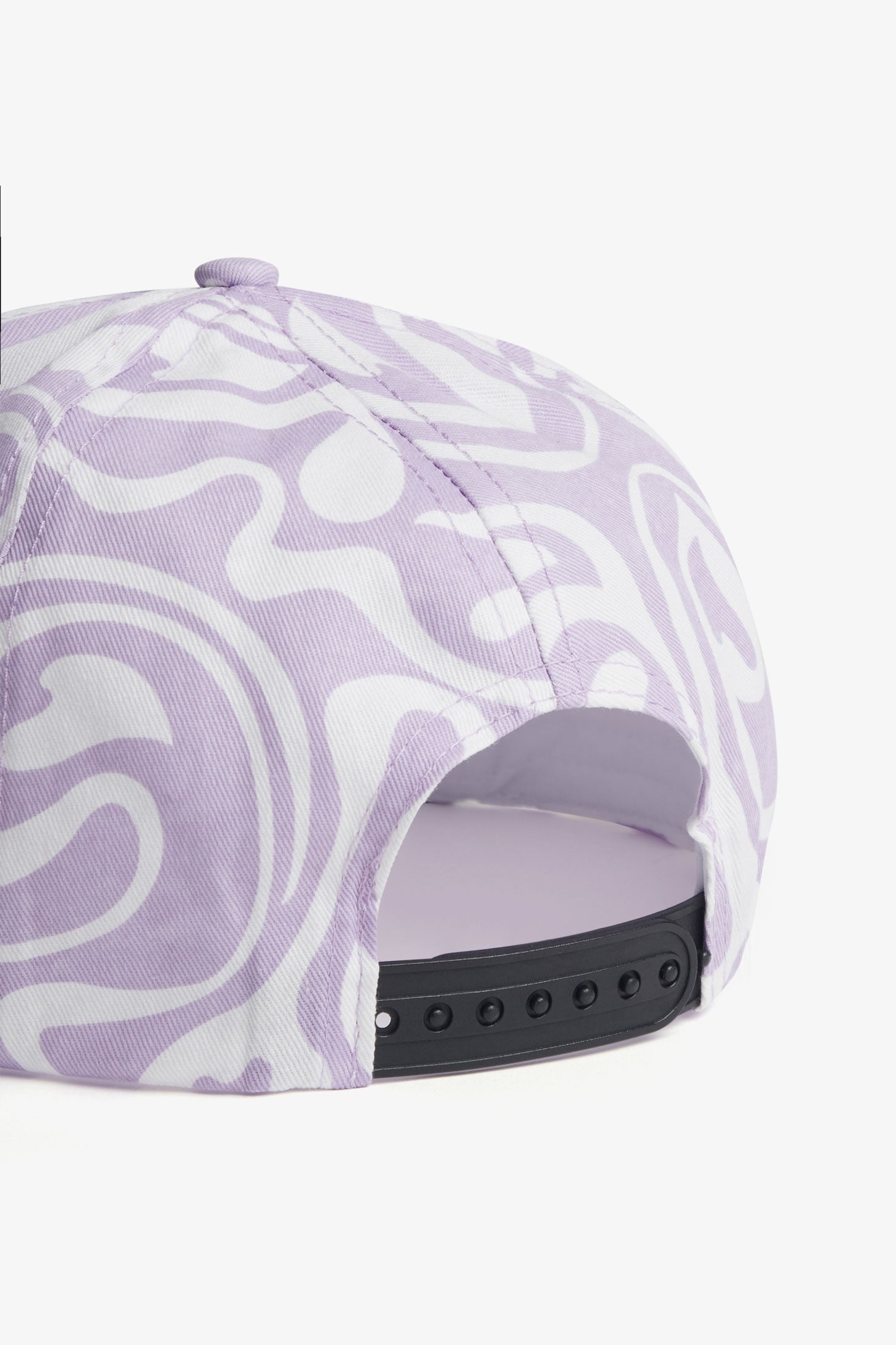 Casquette imprimée ajustable en twill - Enfant fille && MAUVE/MULTI