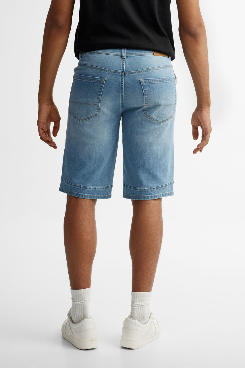 Short en jeans coupe régulière - Homme