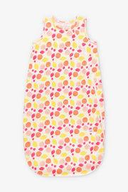 Gigoteuse imprimée en coton bio - Bébé fille && BLANC MULTI