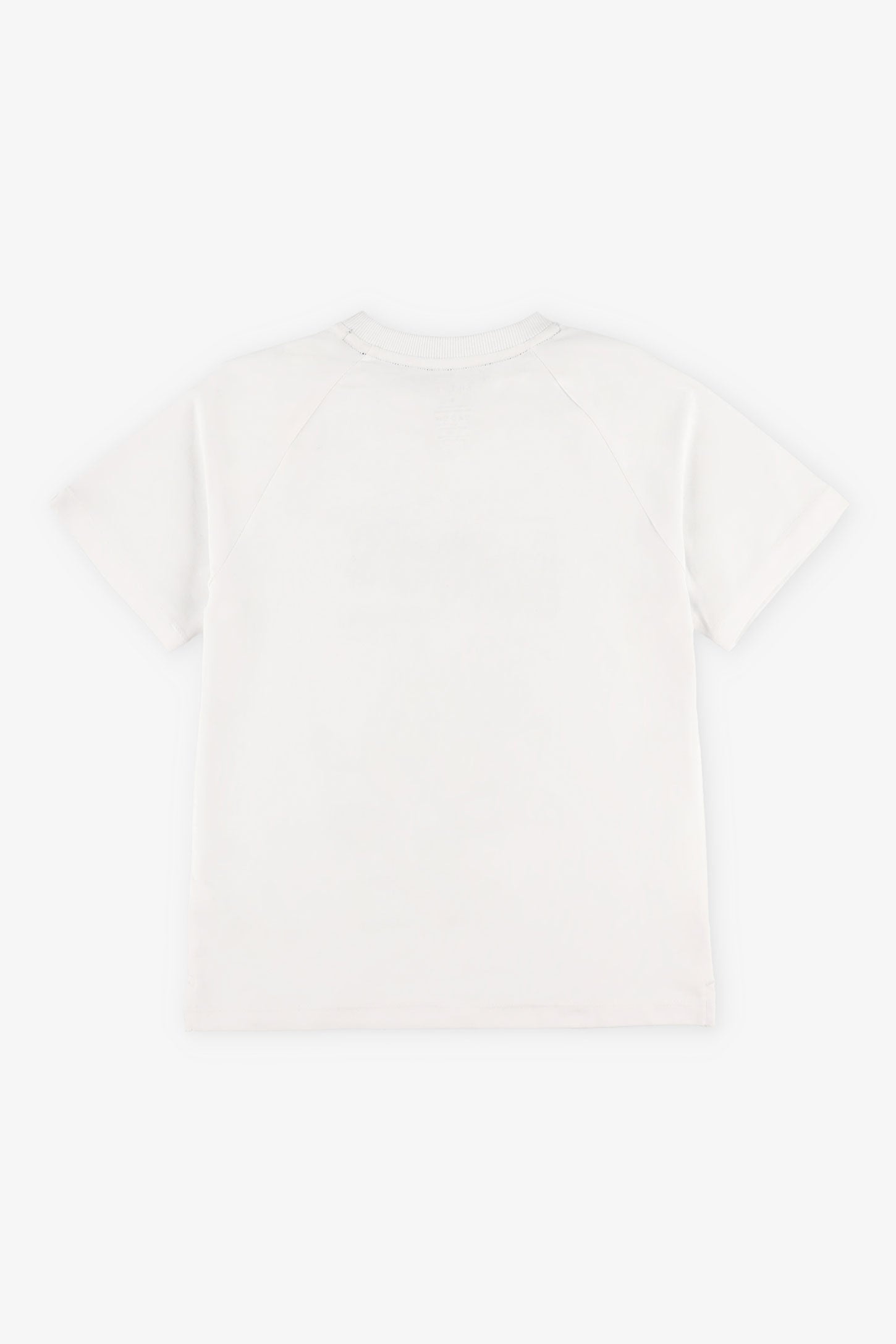 T-shirt surdimensionnée imprimé en coton - Enfant garçon && BLANC