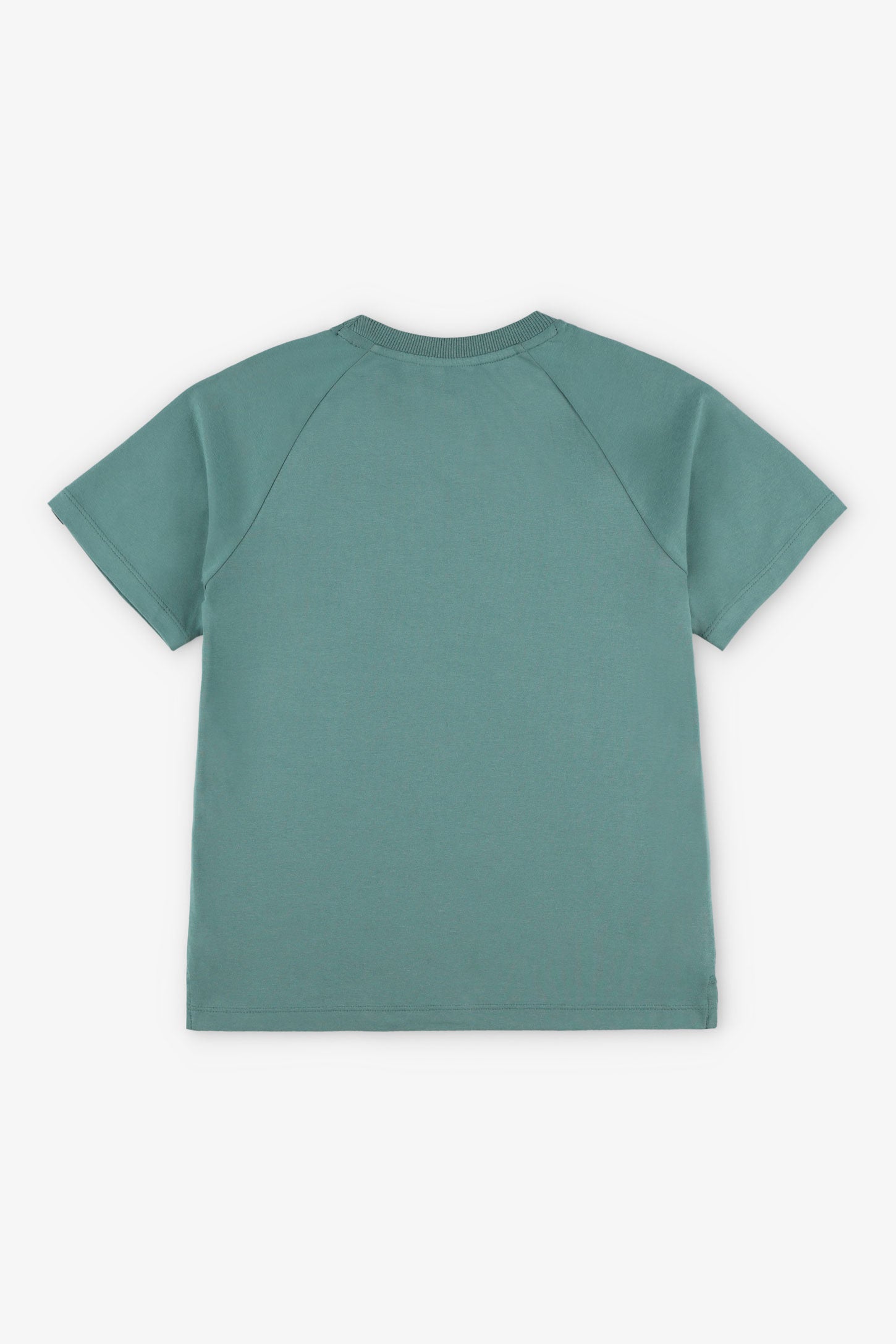 T-shirt surdimensionnée imprimé en coton - Enfant garçon && BLEU