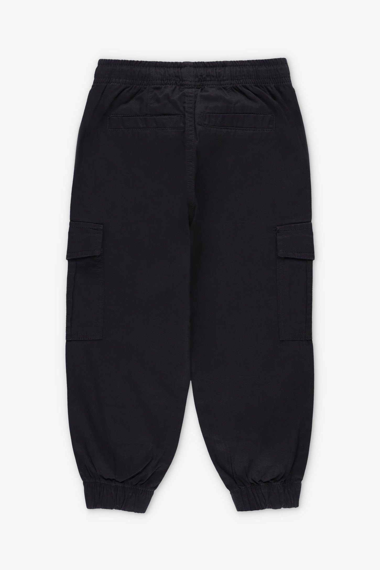 Pantalon jogger cargo - Enfant garçon && NOIR